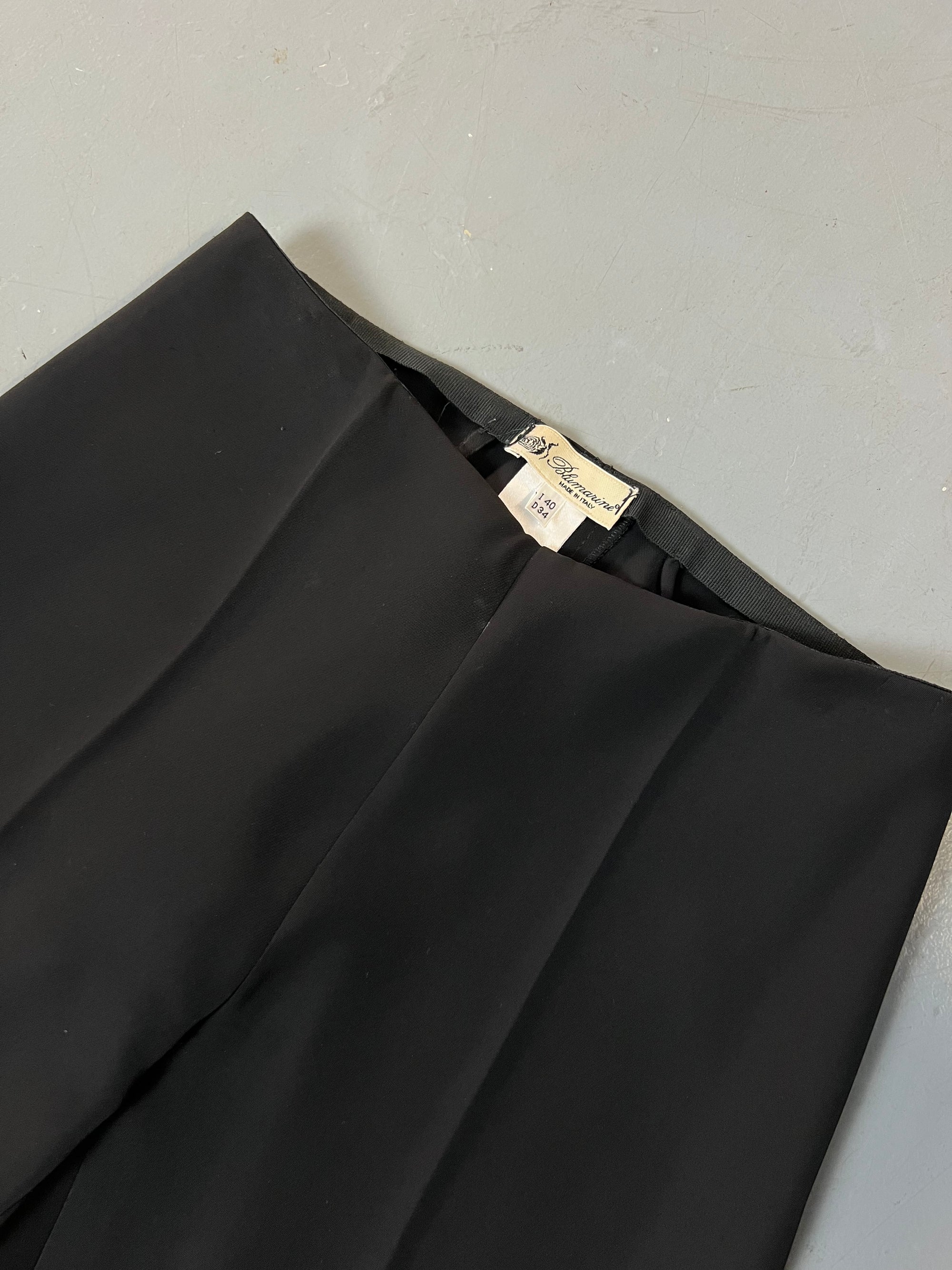 Vintage Black Blumarine Suit Pants XS/S