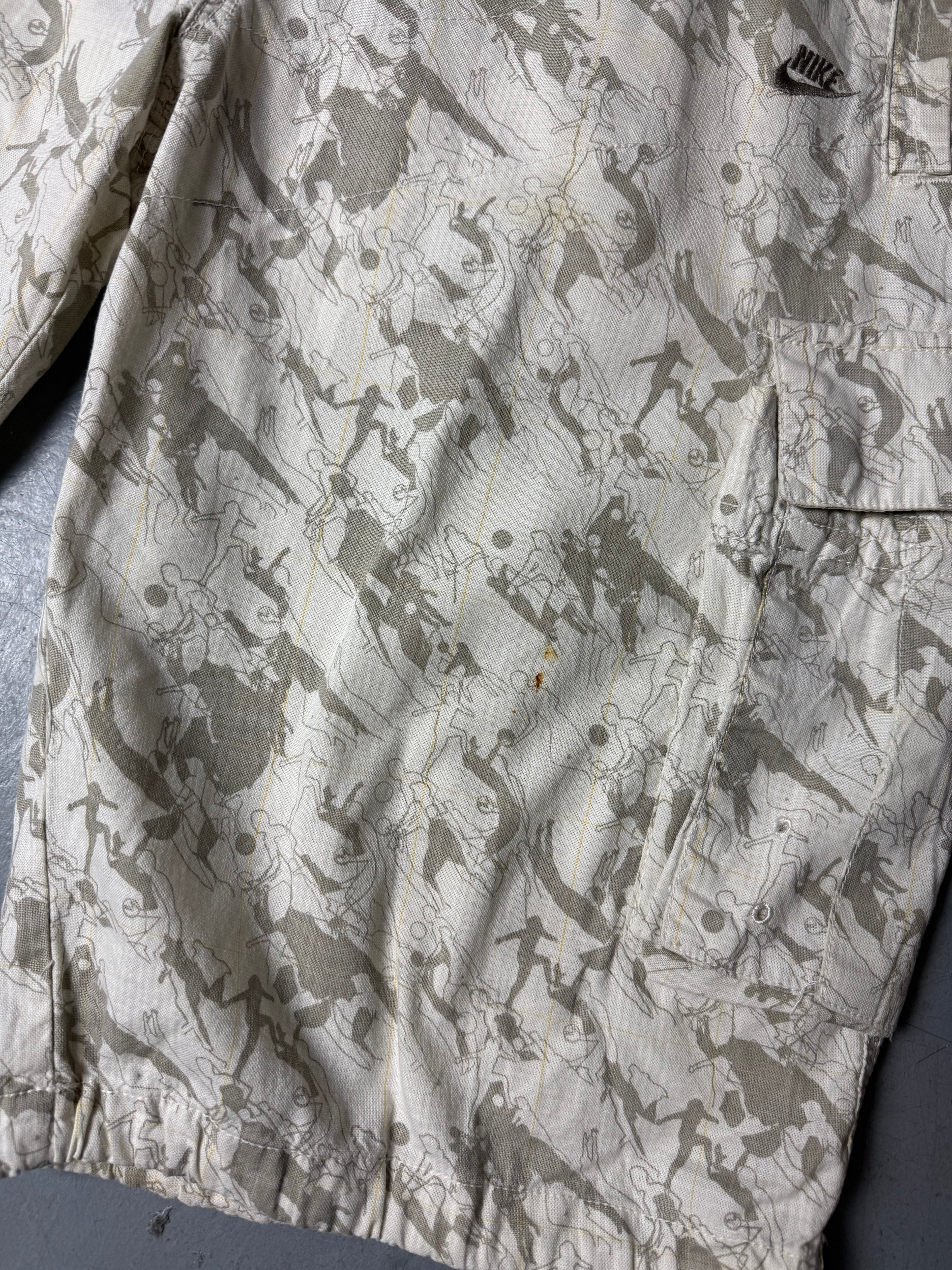 Vintage Nike Printed Sport Shorts