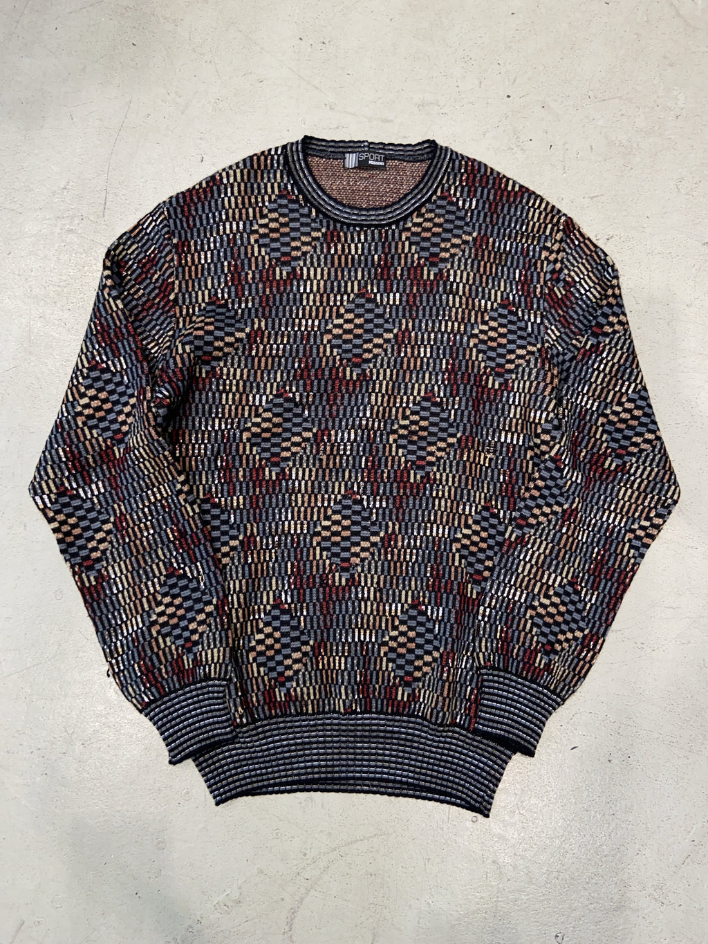 Vintage Sport Mission Knit Sweater (XL)