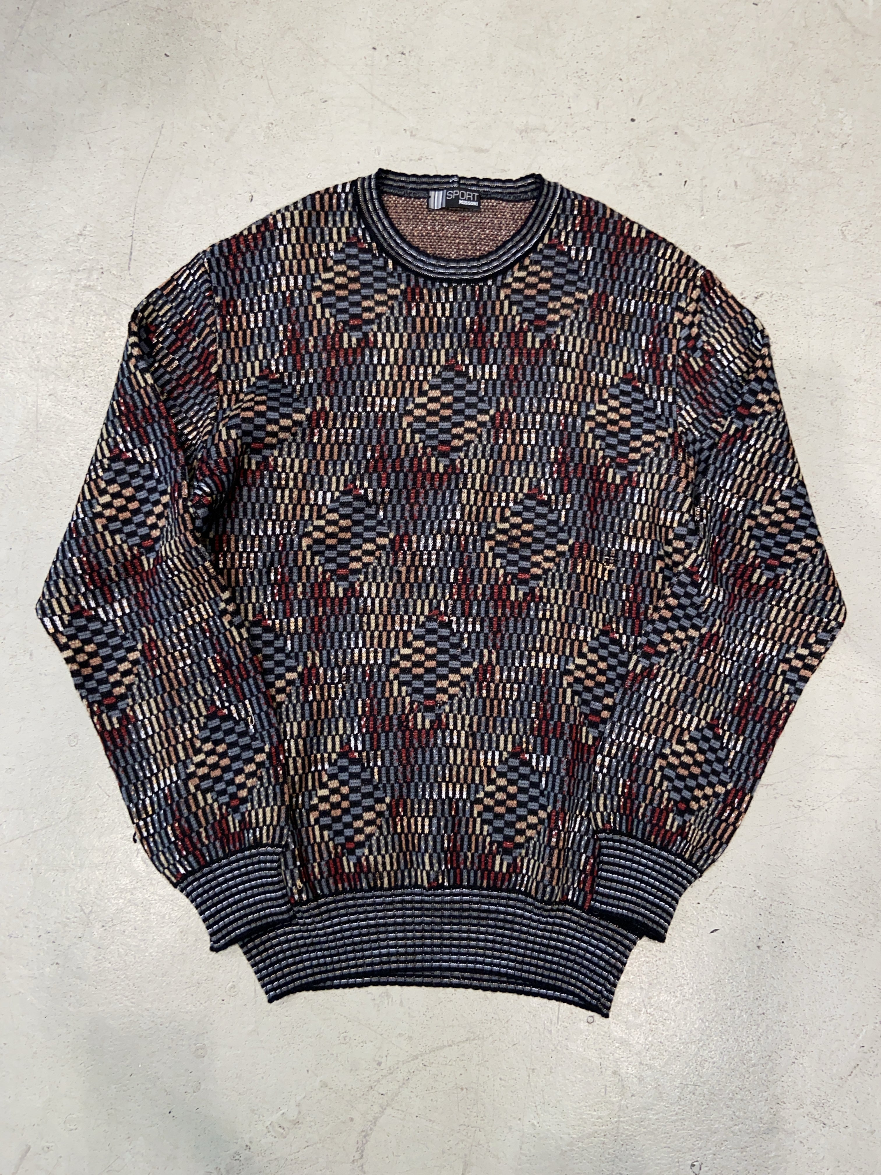 Vintage Sport Mission Knit Sweater (XL)