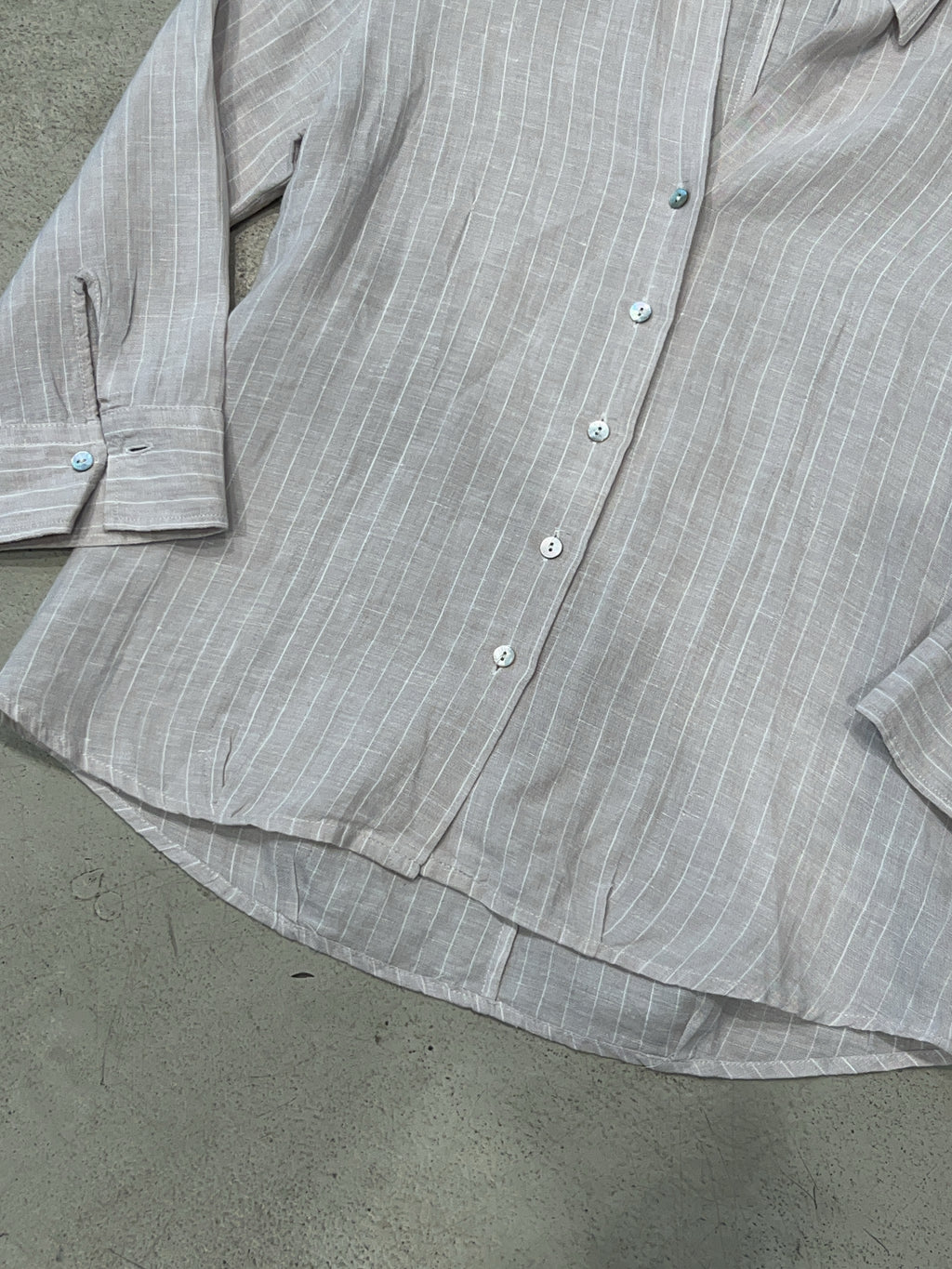 Vintage Striped Shirt (M)
