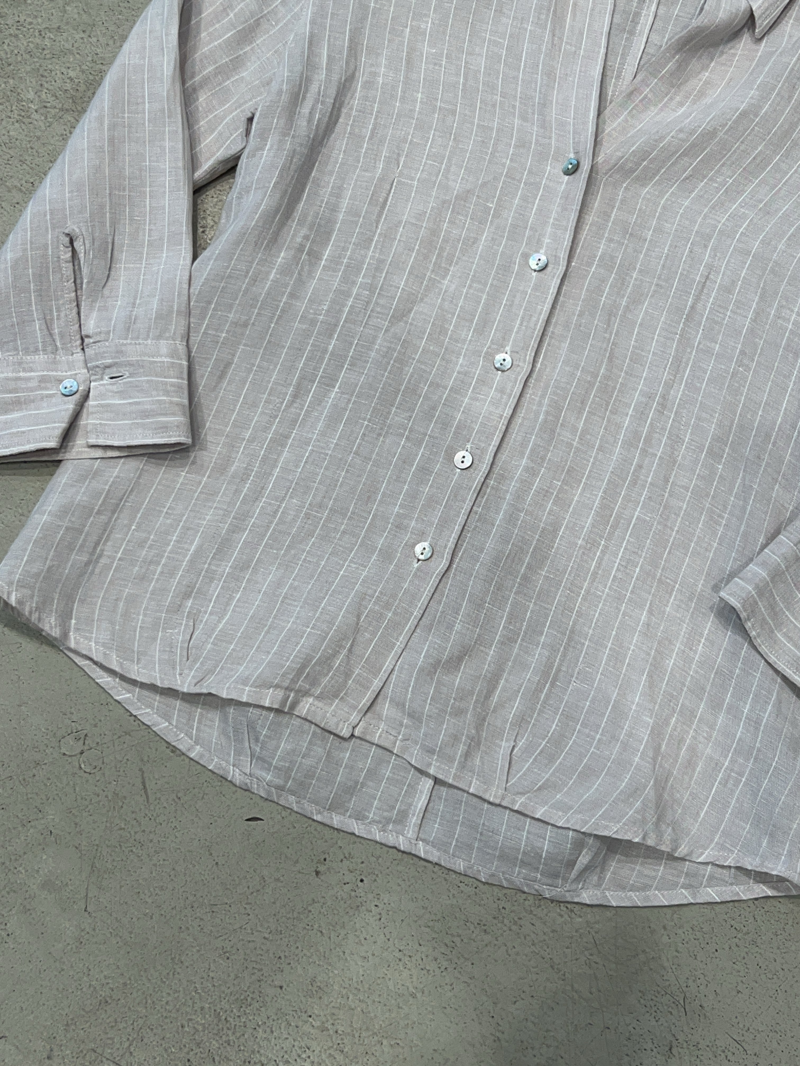 Vintage Striped Shirt (M)