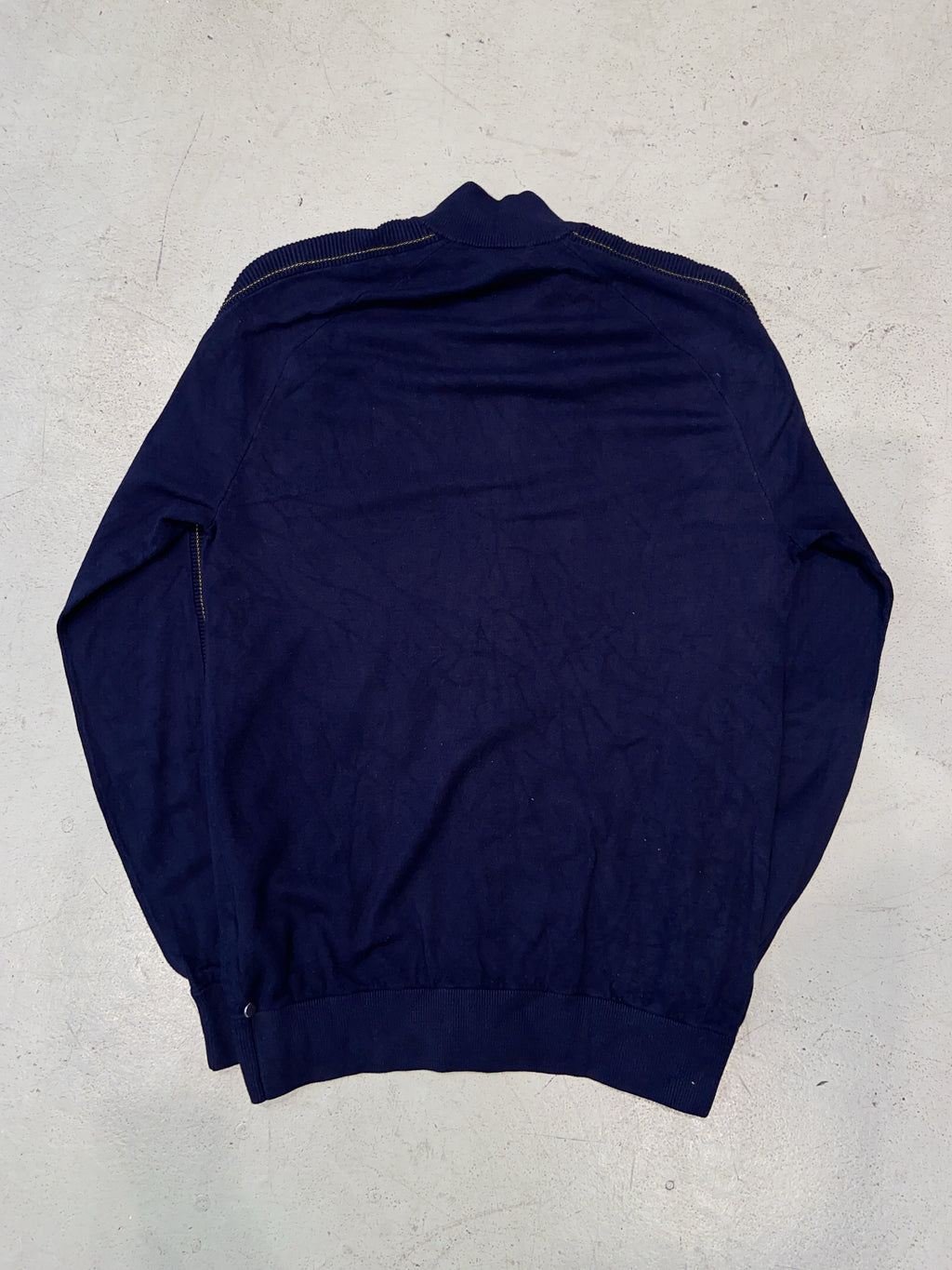 Vintage Armani Jeans Knit Zipper (M)