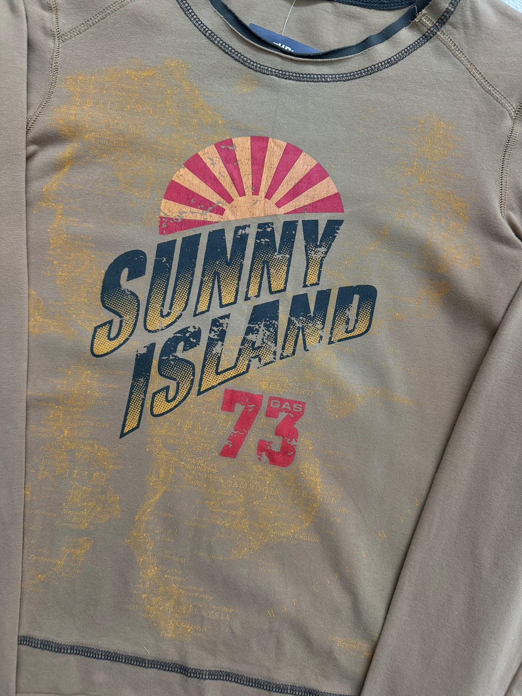 Vintage Gas Sunny Island Printed Longsleeve S/M