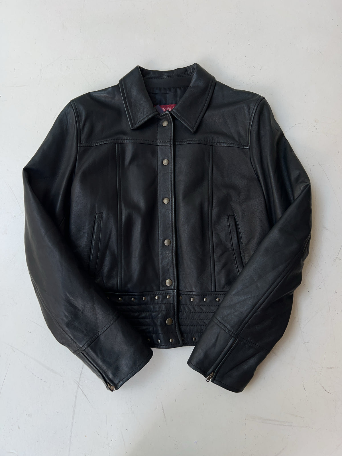 Vintage Cuoi's Group Leder Jacke (L)
