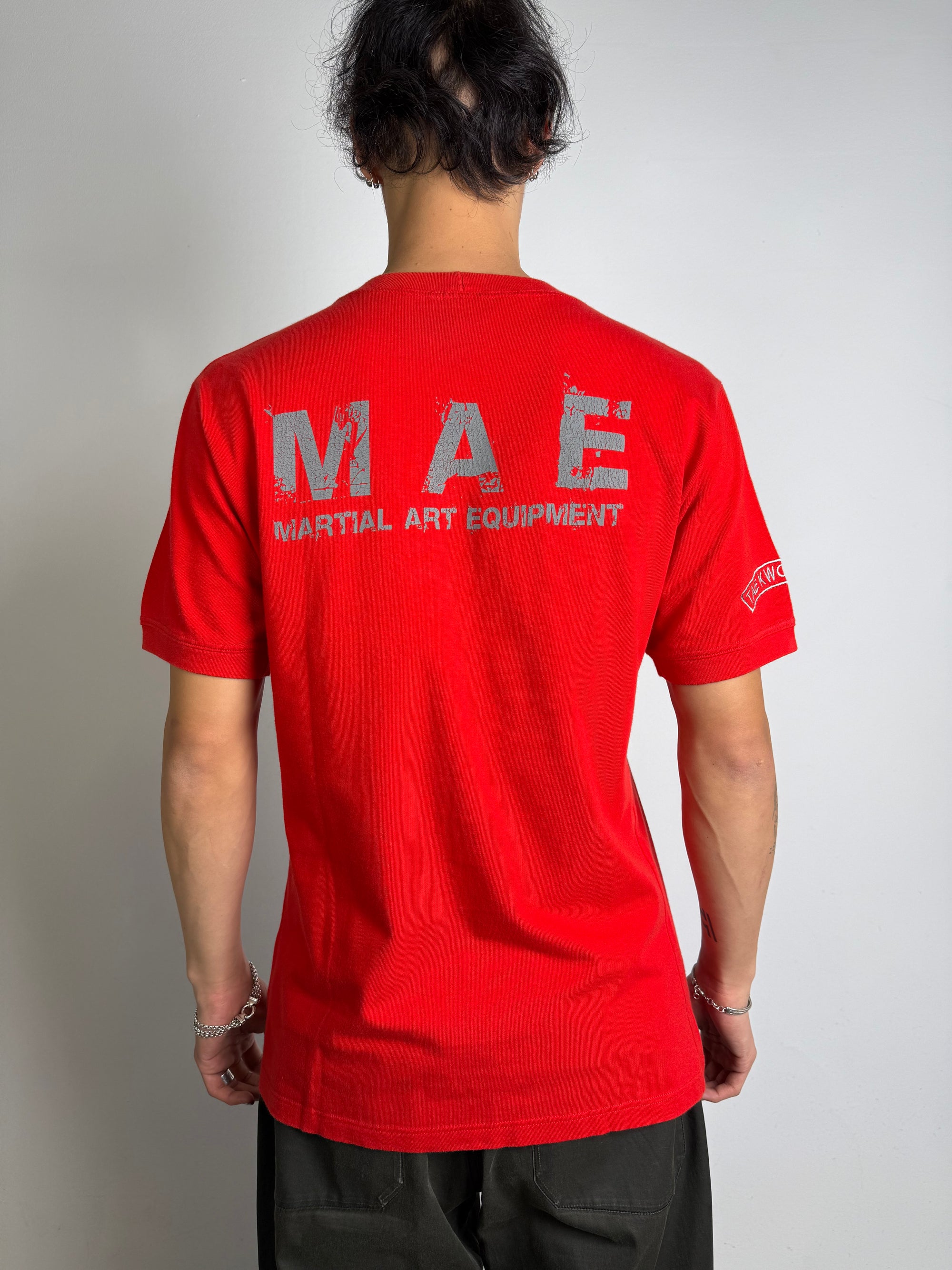 Vintage Red Taekwondo T-Shirt L