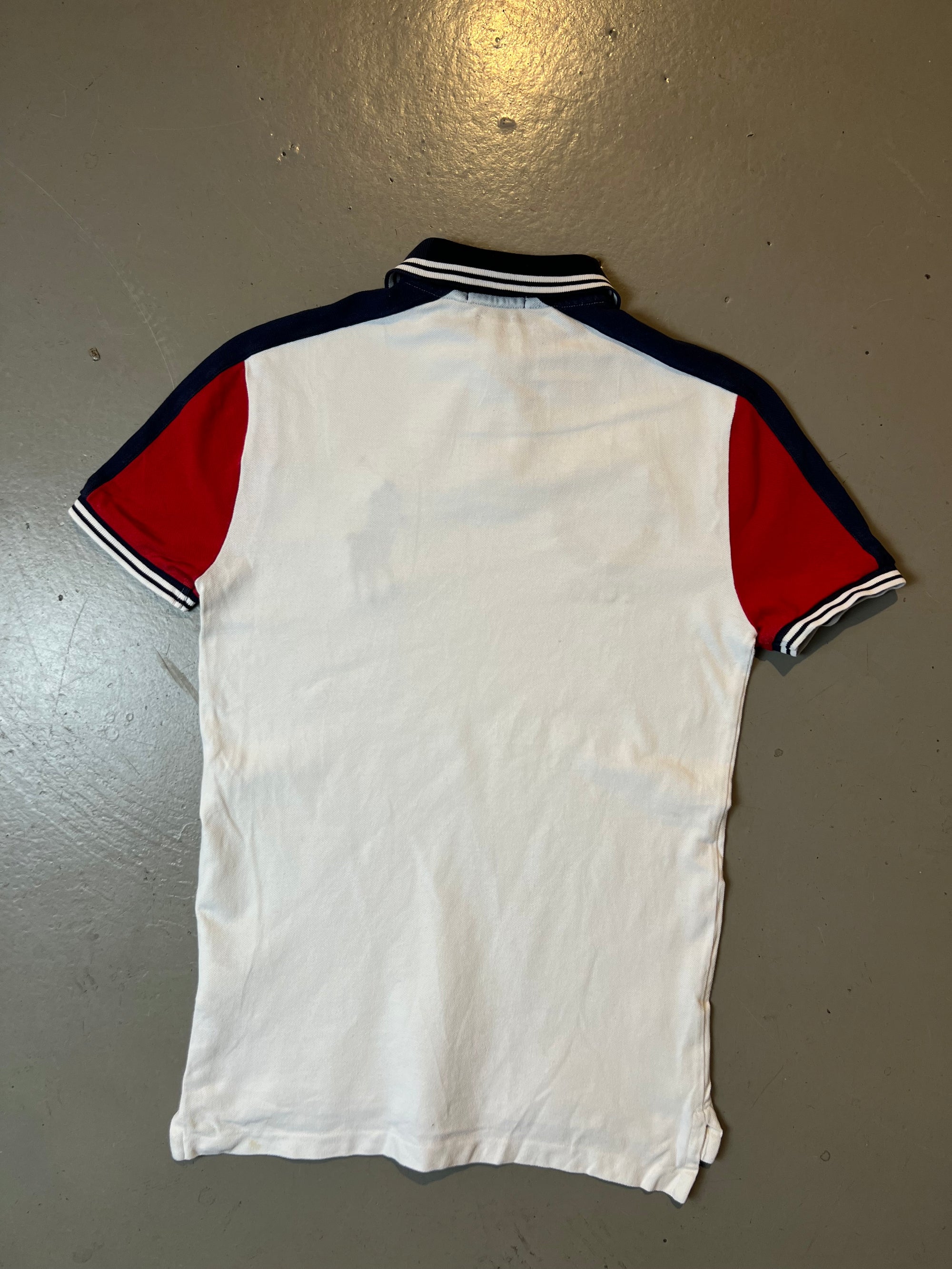Vintage White Ralph Lauren Big Pony Polo Tee XS/S