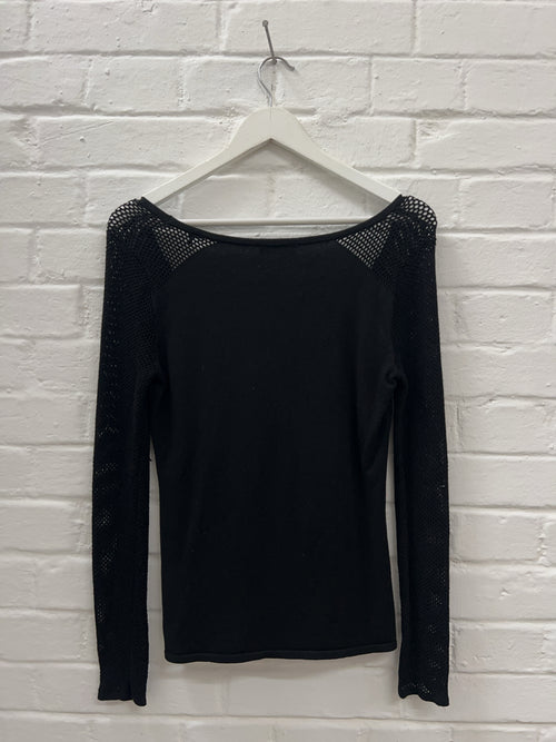 Vintage Guess hybrid Longsleeve (M)