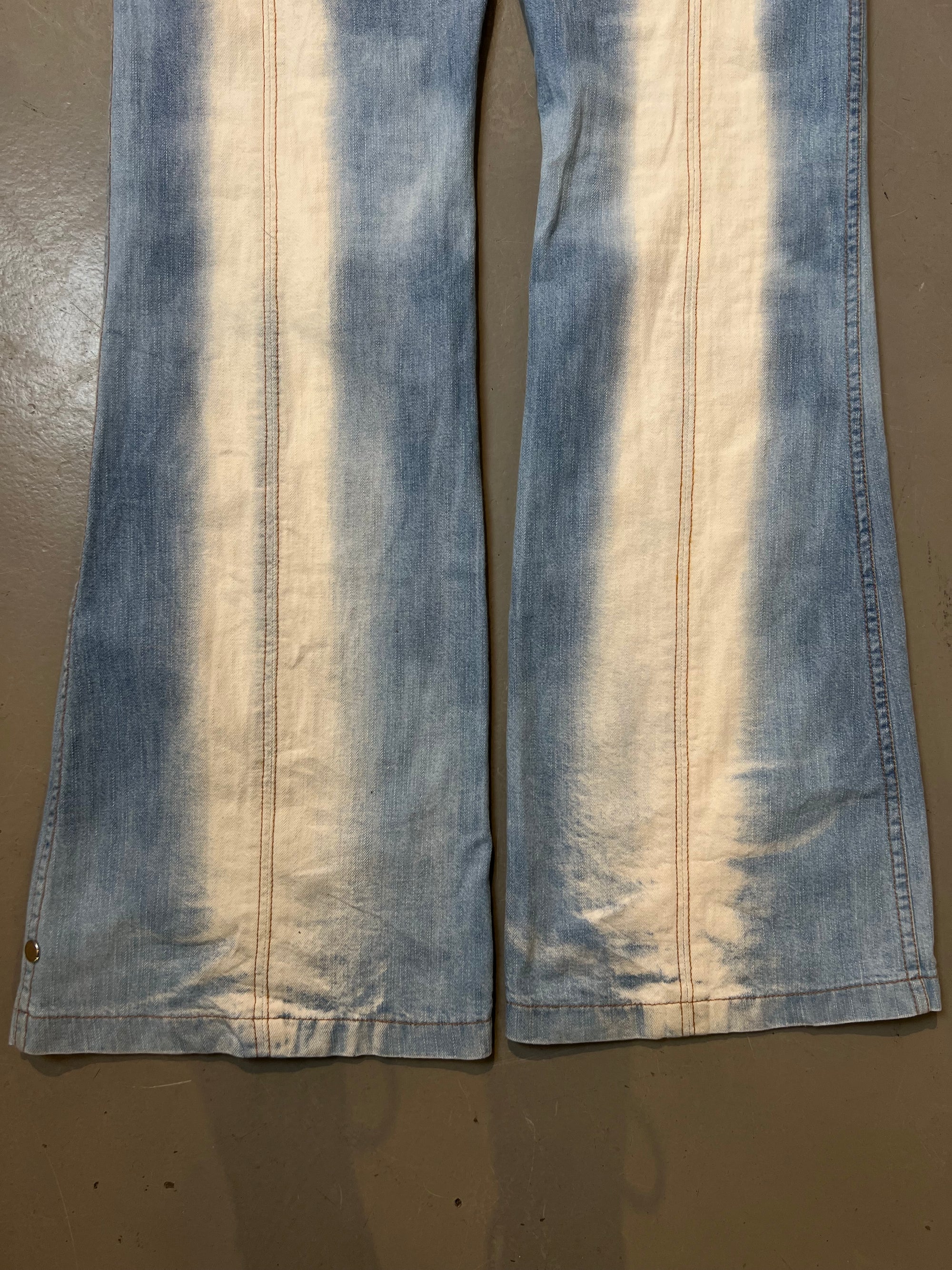 Vintage Light Blue Washed Denim S