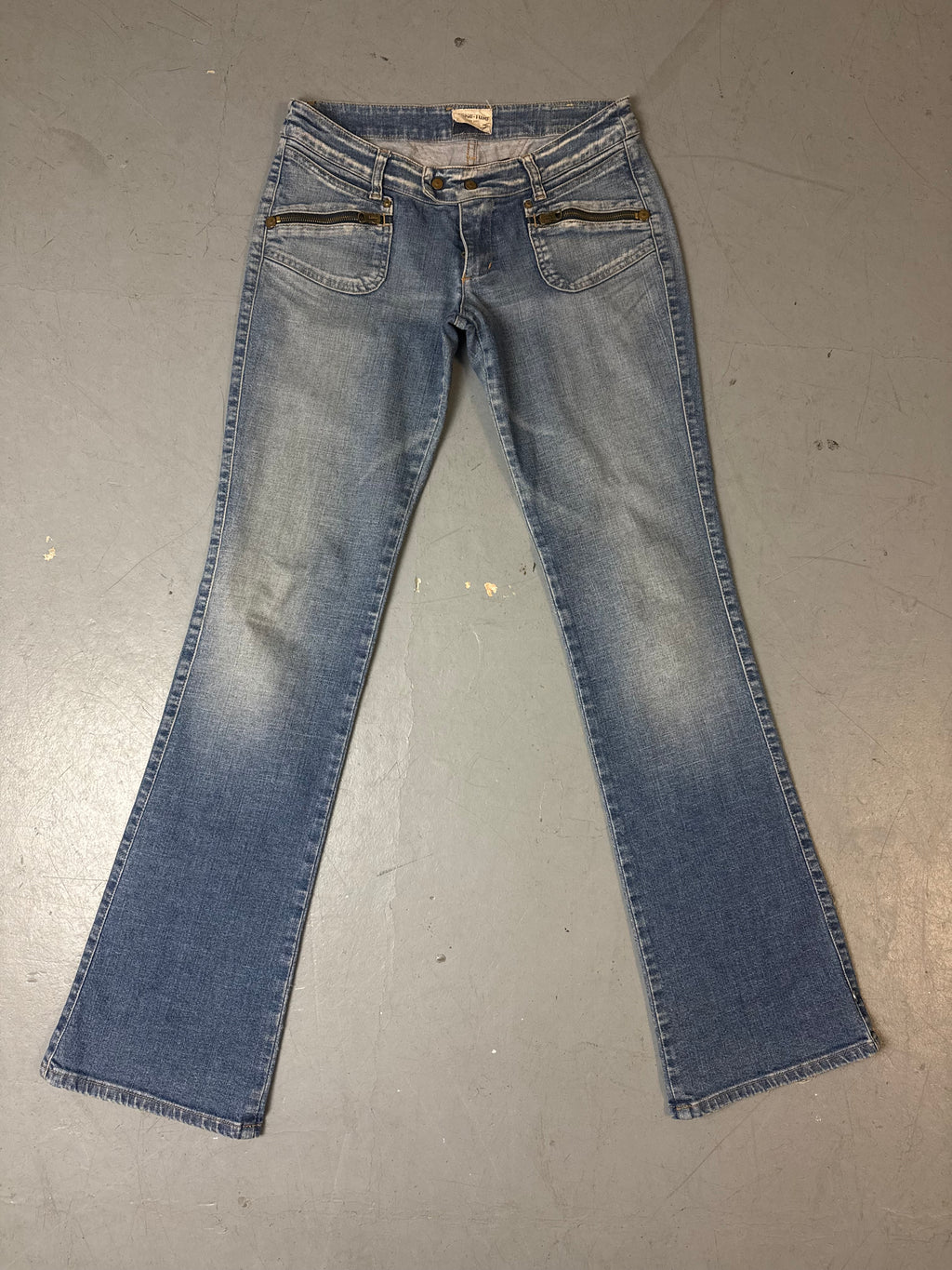 Vintage Take Two Low Waist Bootcut Jeans M