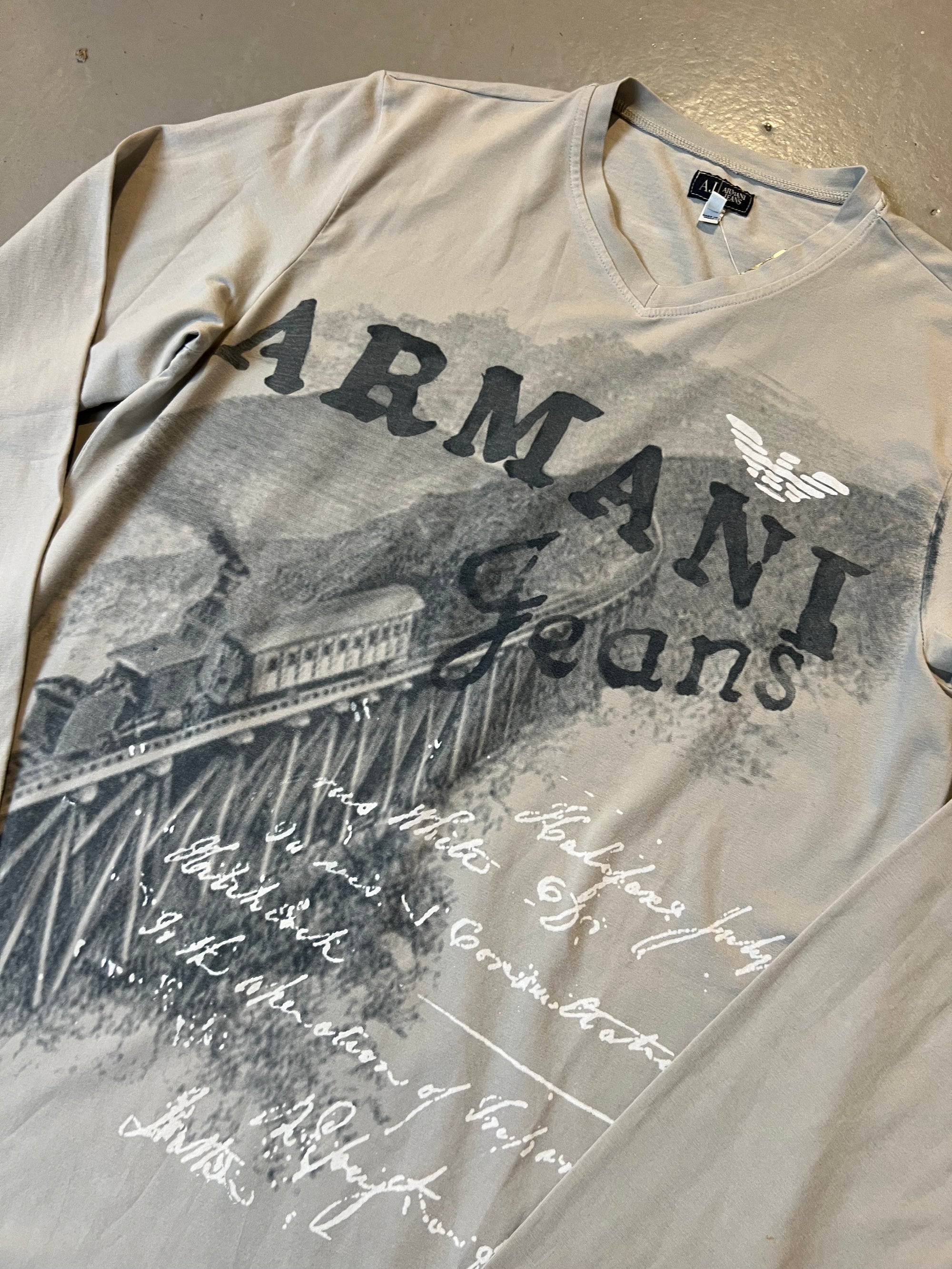 Vintage Giorgio Armani Longsleeve L/XL