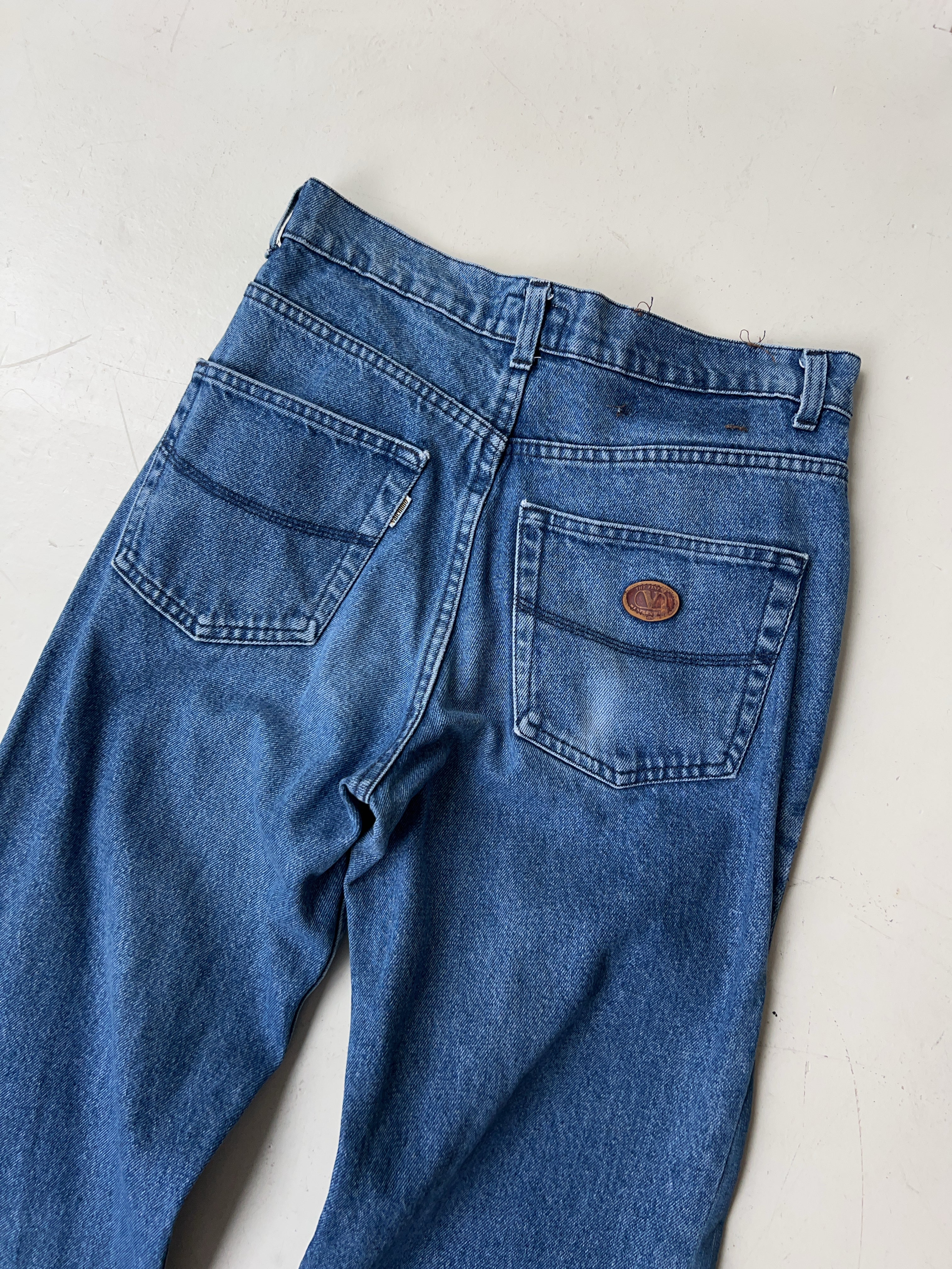 Vintage Valentino Reworked Bootcut Jeans (M)