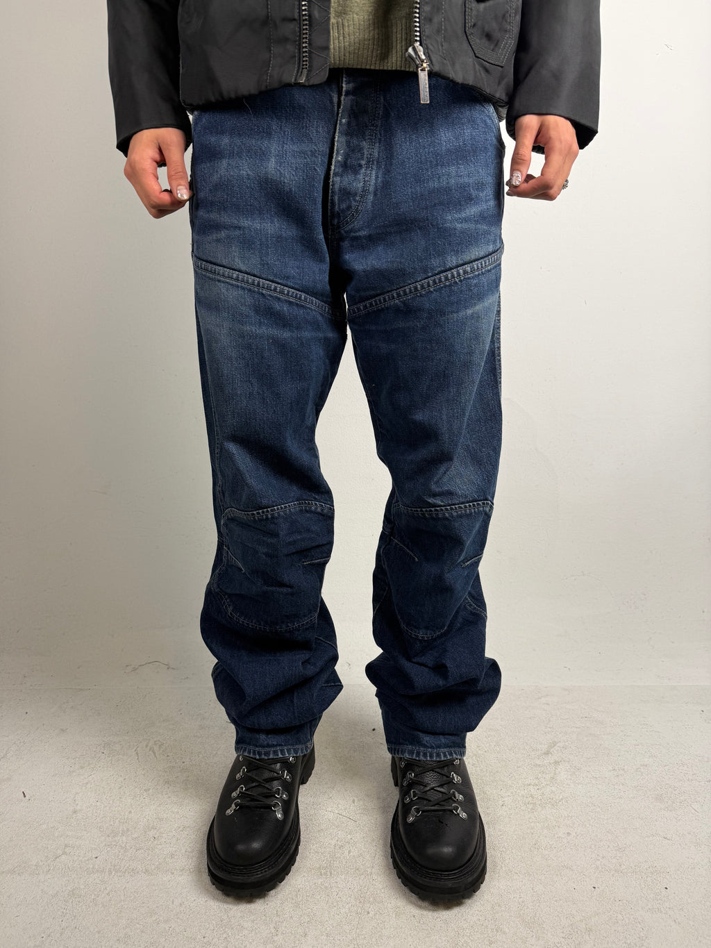 Vintage G-Star Raw Dark Blue Workwear Jeans M