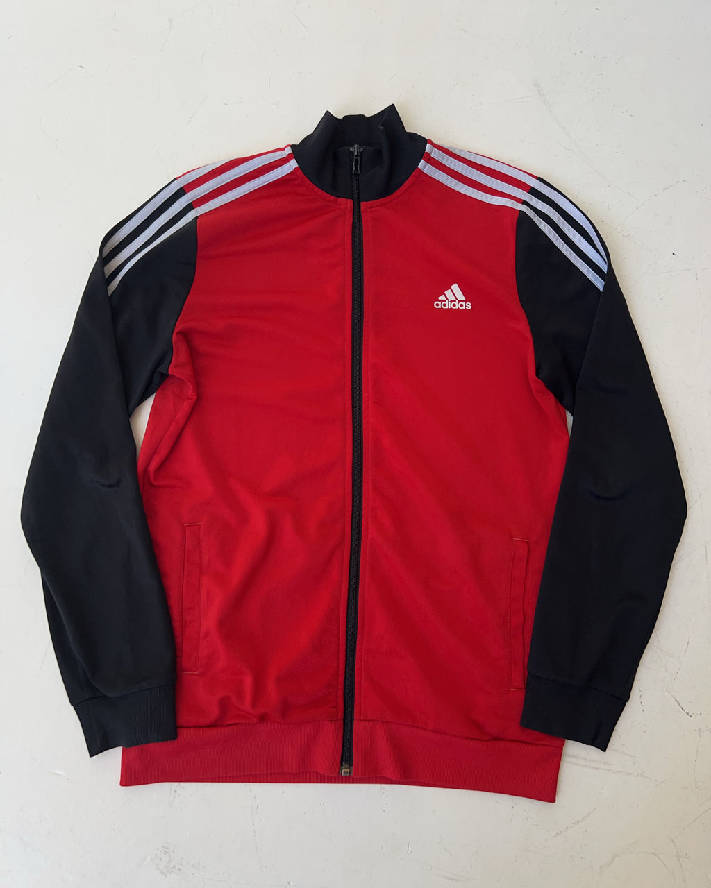 Vintage Adidas Rote Jacke (M)