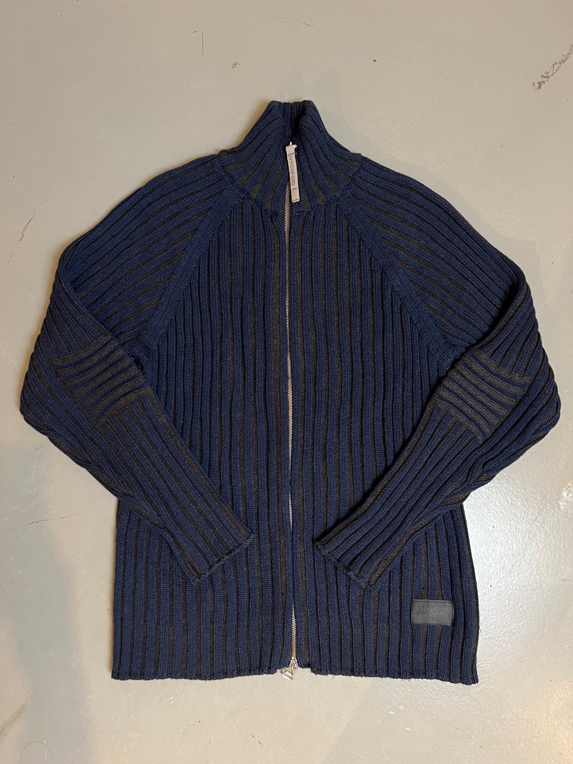Produkt Bild Vintage Ivy Oxford Knit Zipper L/XL von vorne