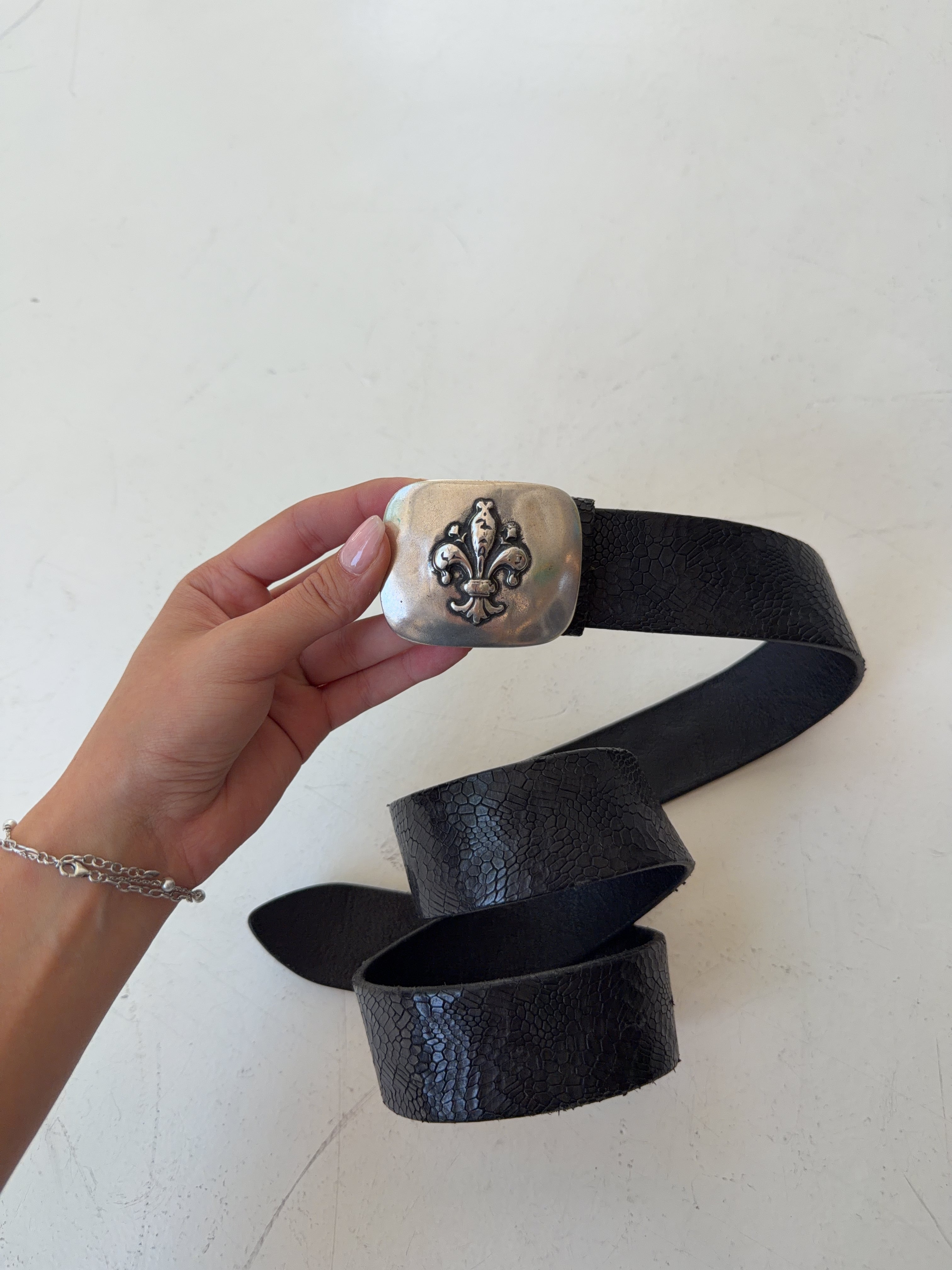 Vintage Silver Buckle Bag (Onesize)