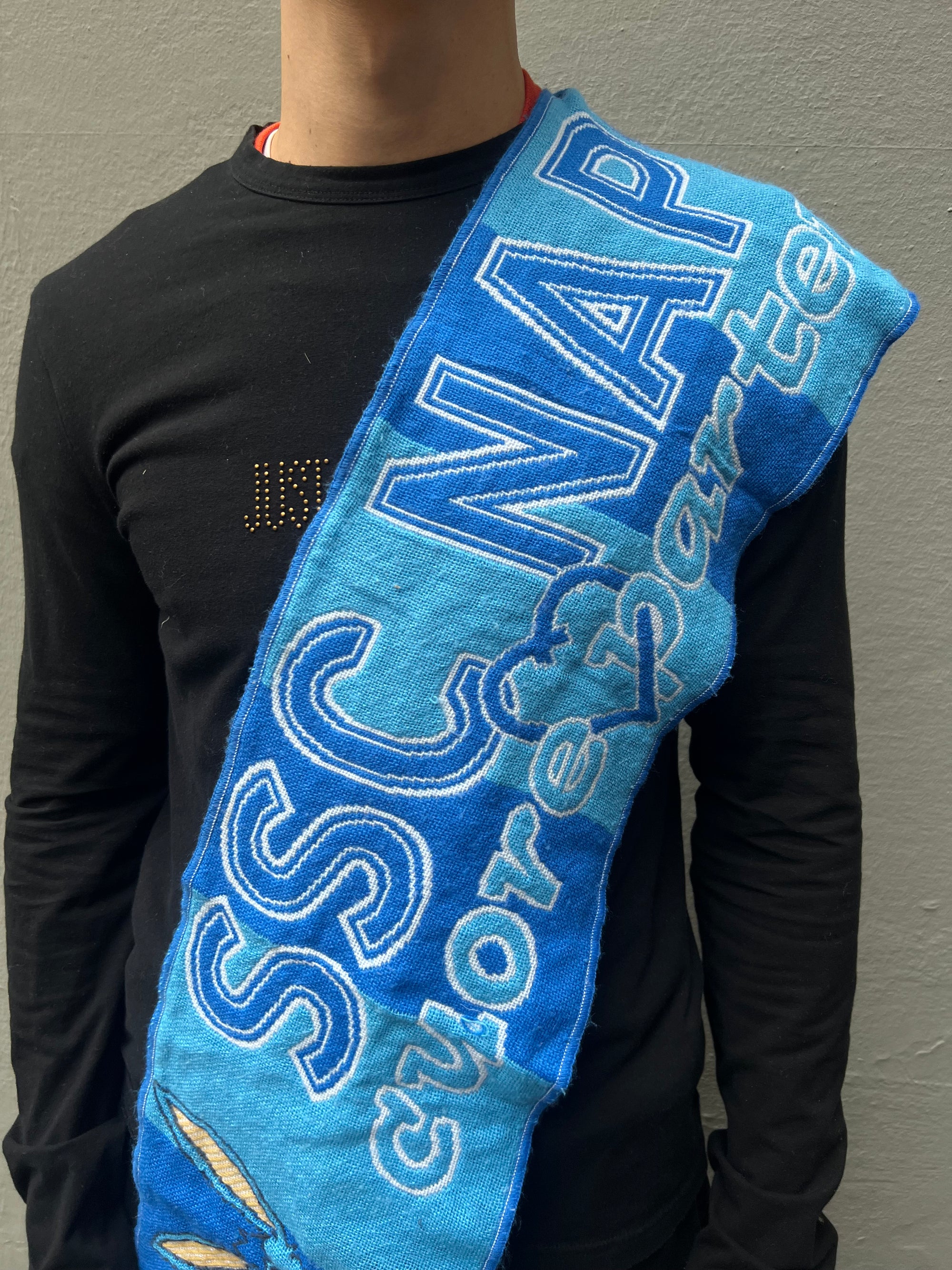 Vintage SSC Napoli Soccer Scarf