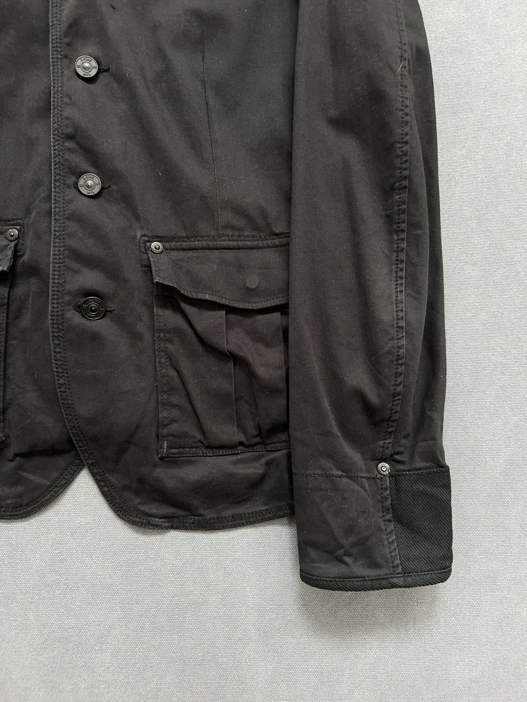 Vintage G-star Raw Jacke für Herren. Y2K Second Hand 2000s Fashion