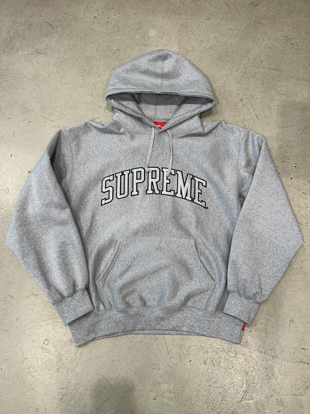 Vintage Supreme SS23 Glitter Arc Hoodie (L)