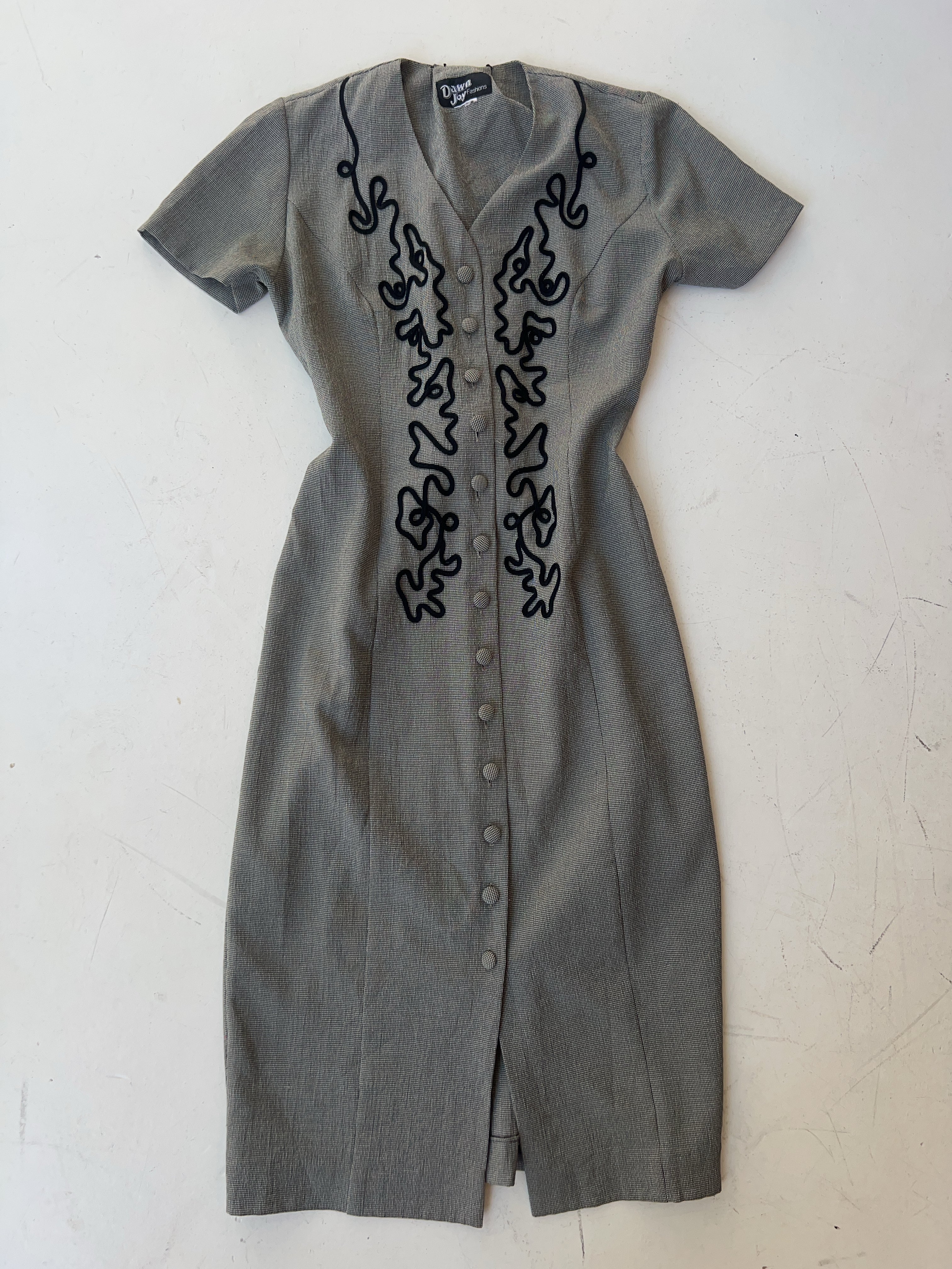 Vintage Dawn Joy Fashions Dress (M)