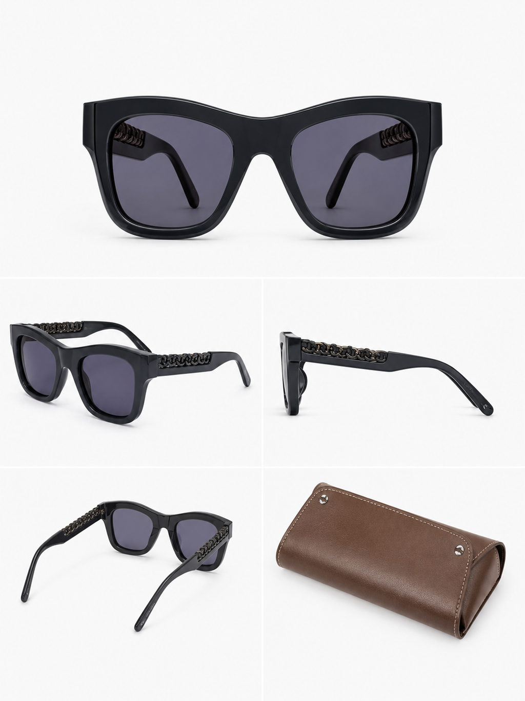 Vintage Stella McCartney Sunglasses chains grey