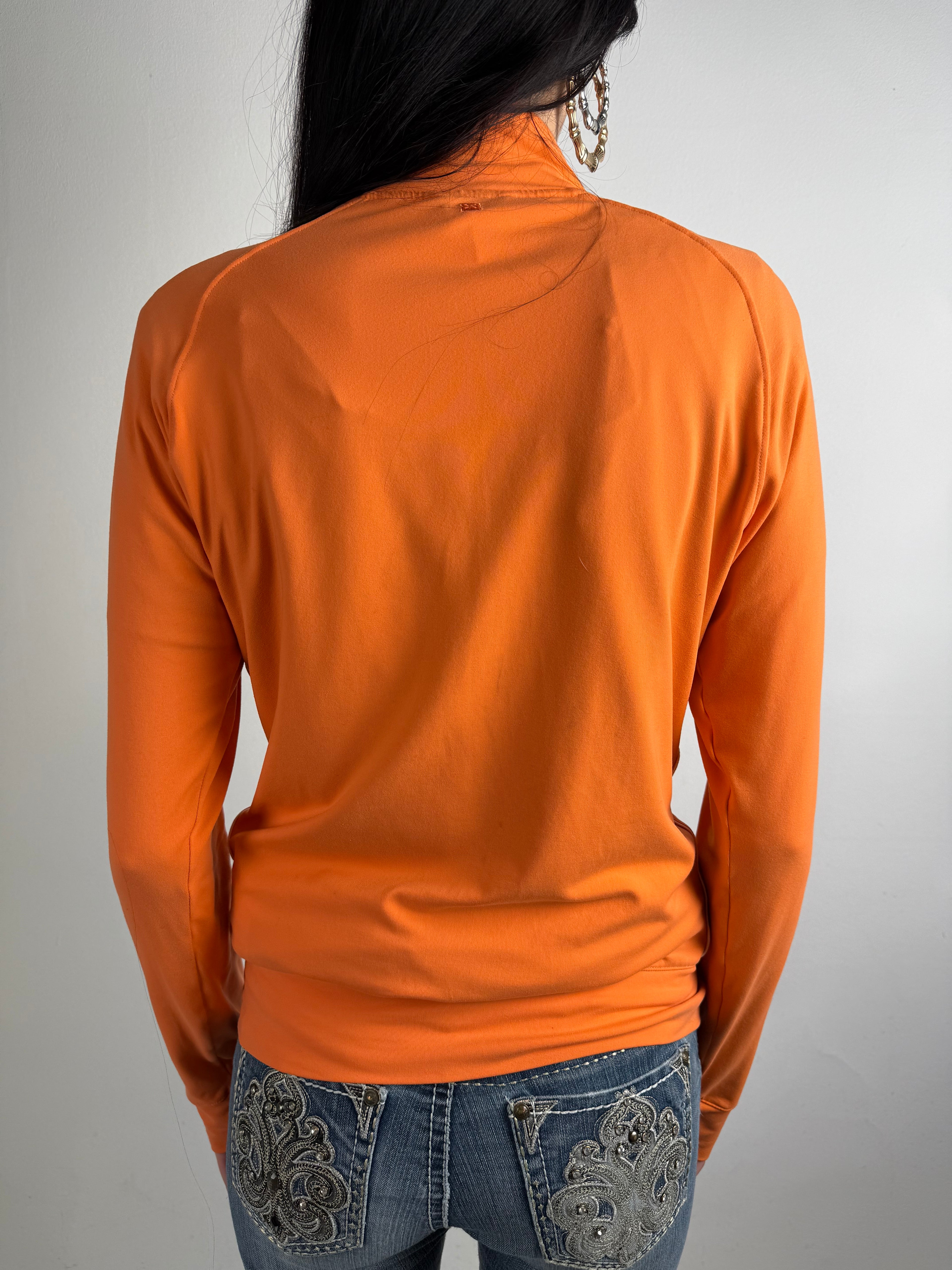 Vintage Nike Orange Track Jacket M