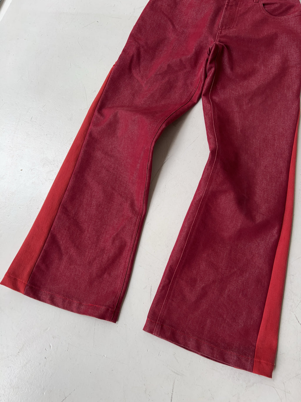 Vintage Gato Negro Reworked Bootcut Jeans (M)