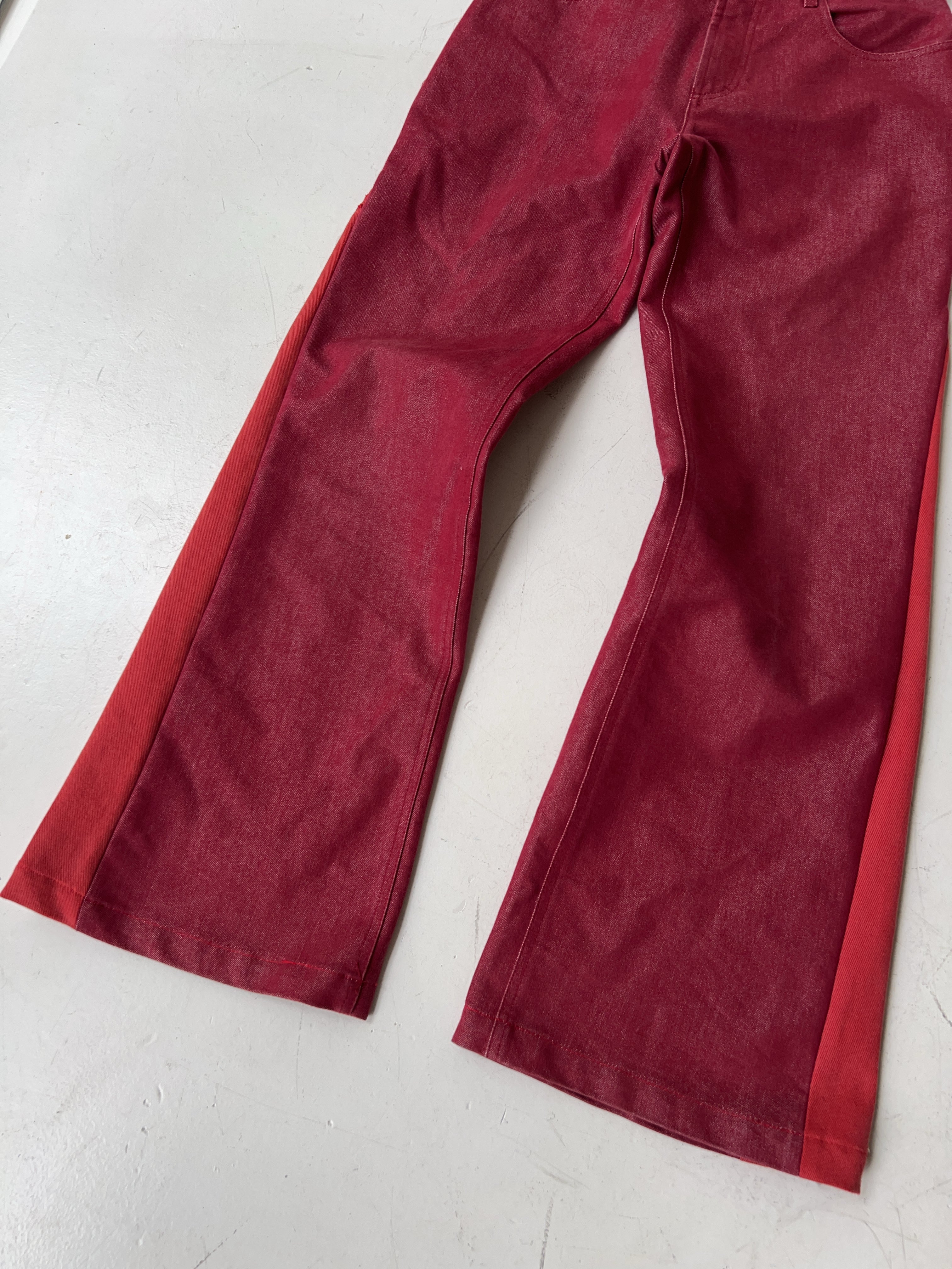 Vintage Gato Negro Reworked Bootcut Jeans (M)