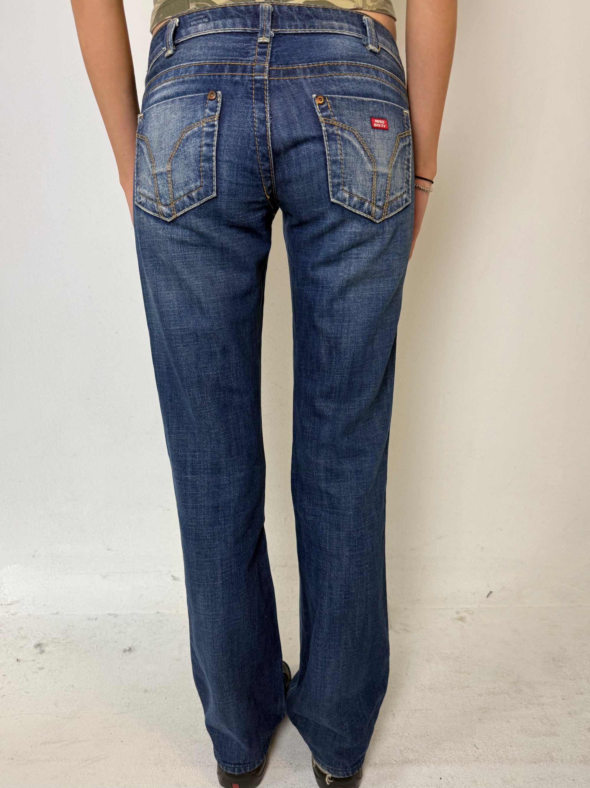 Y2K miss sixty low waist girls denims 