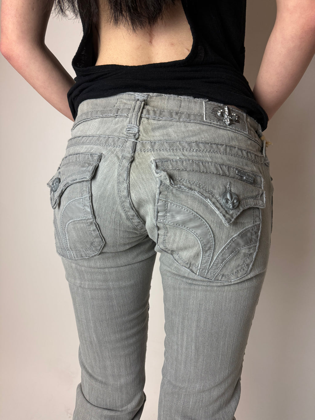 Y2K Laguna Beach „Seal Beach“ Low Waist Denim S + BOX