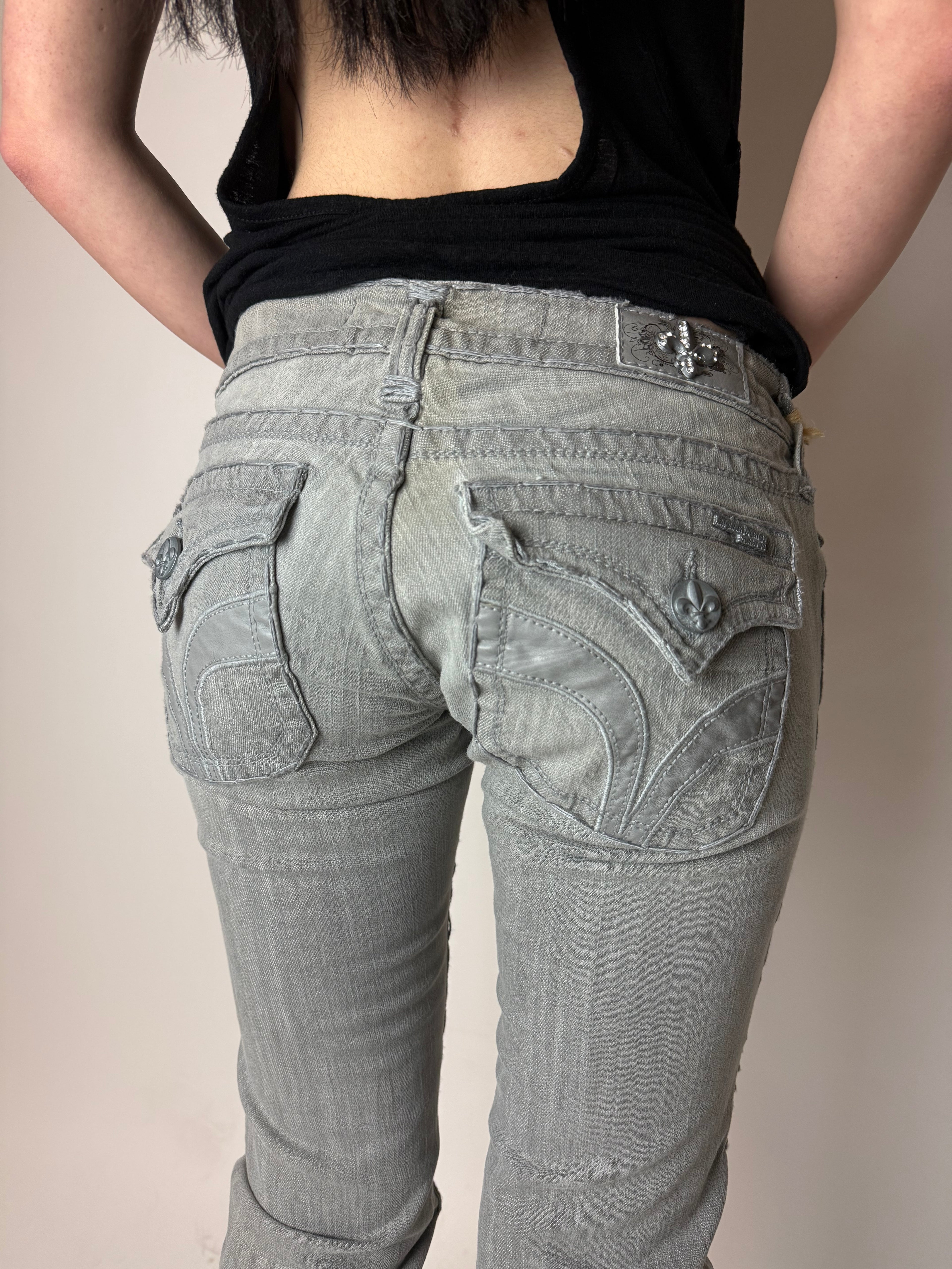Y2K Laguna Beach „Seal Beach“ Low Waist Denim S + BOX