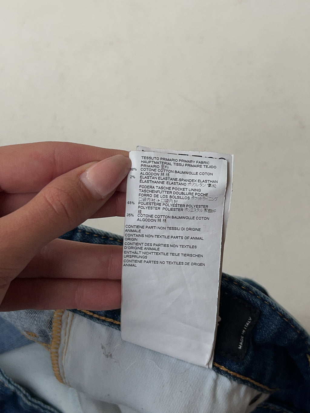 Vintage Dsquared2 Distressed Skater Jeans (L)