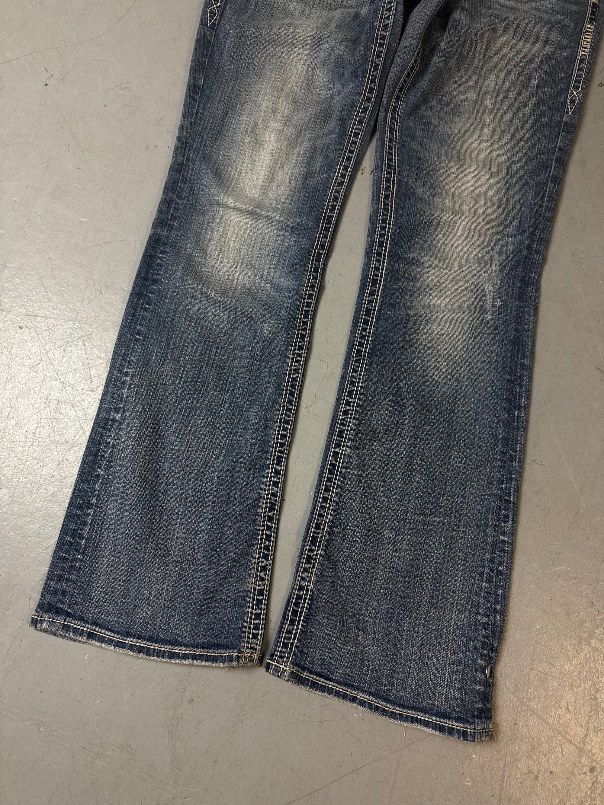 Vintage Rock Revival Y2K Bootcut Denim M