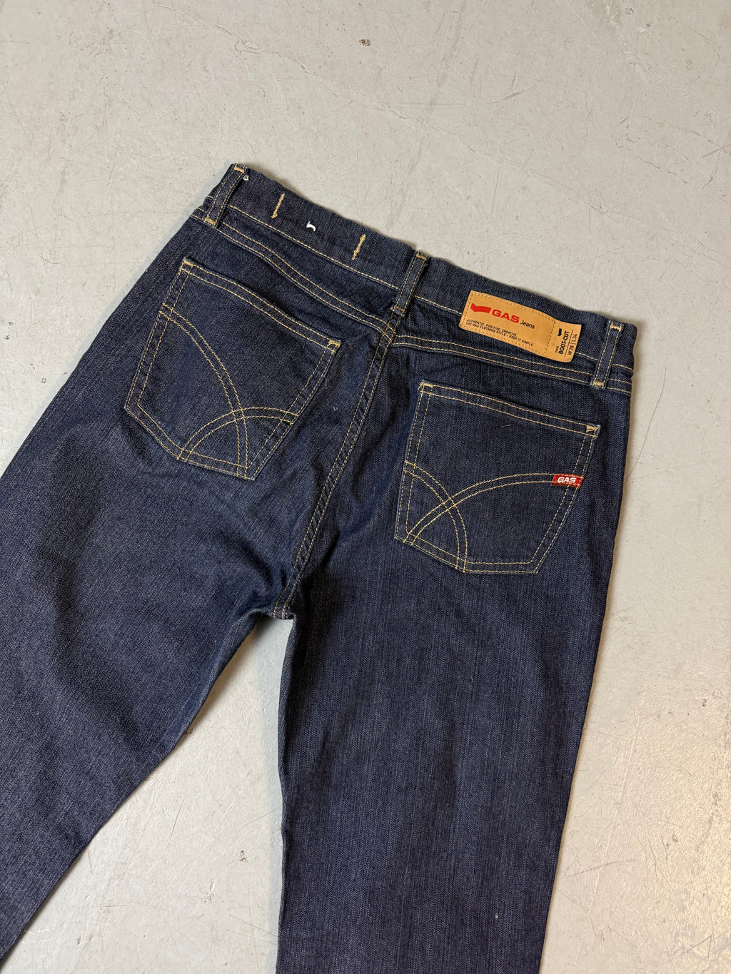 Vintage GAS Dark Denim High Waisted Jeans XS