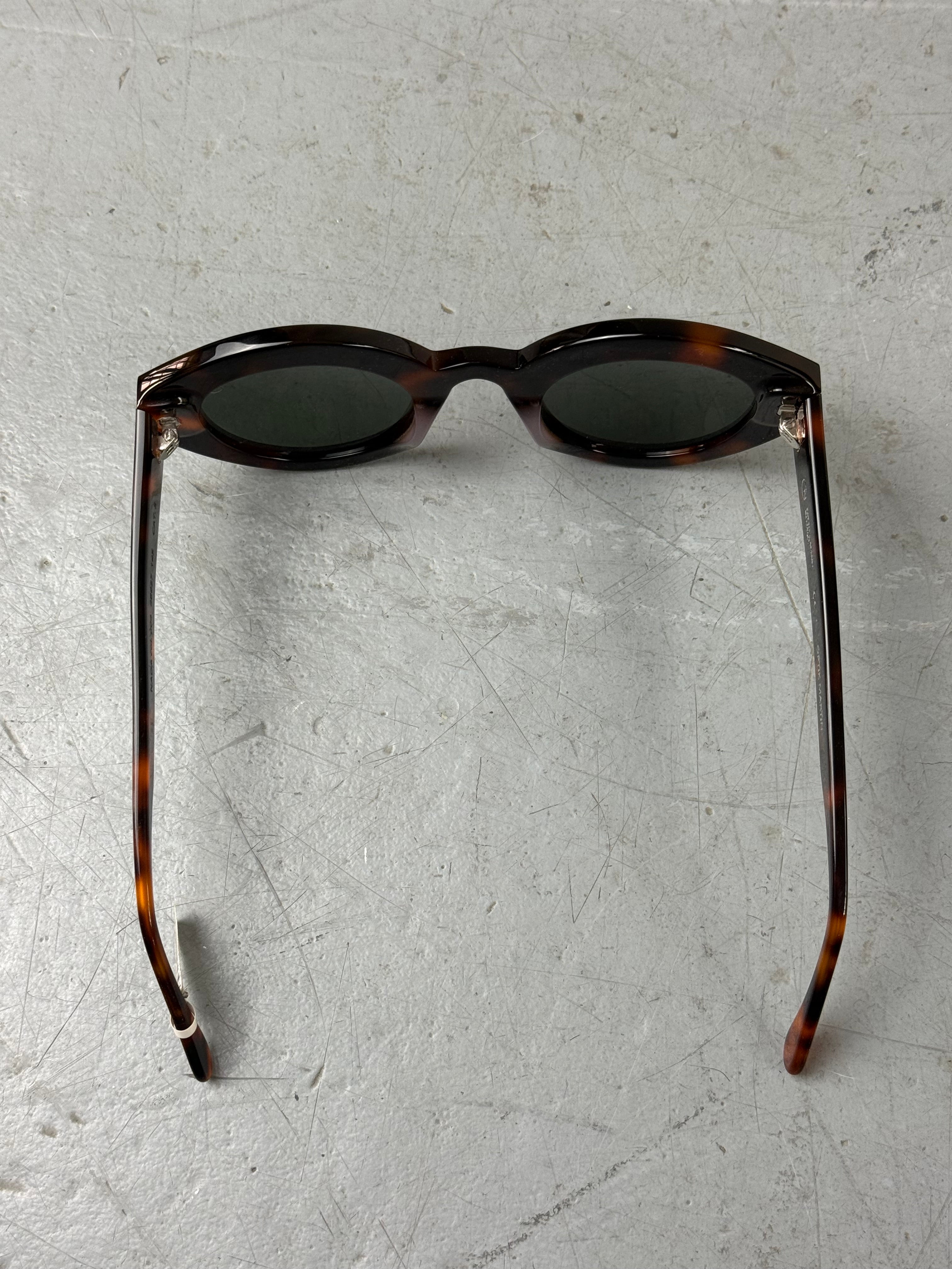 Giorgio Namini Brown Sunglasses Unisex. Secondhand 2000s Fashion