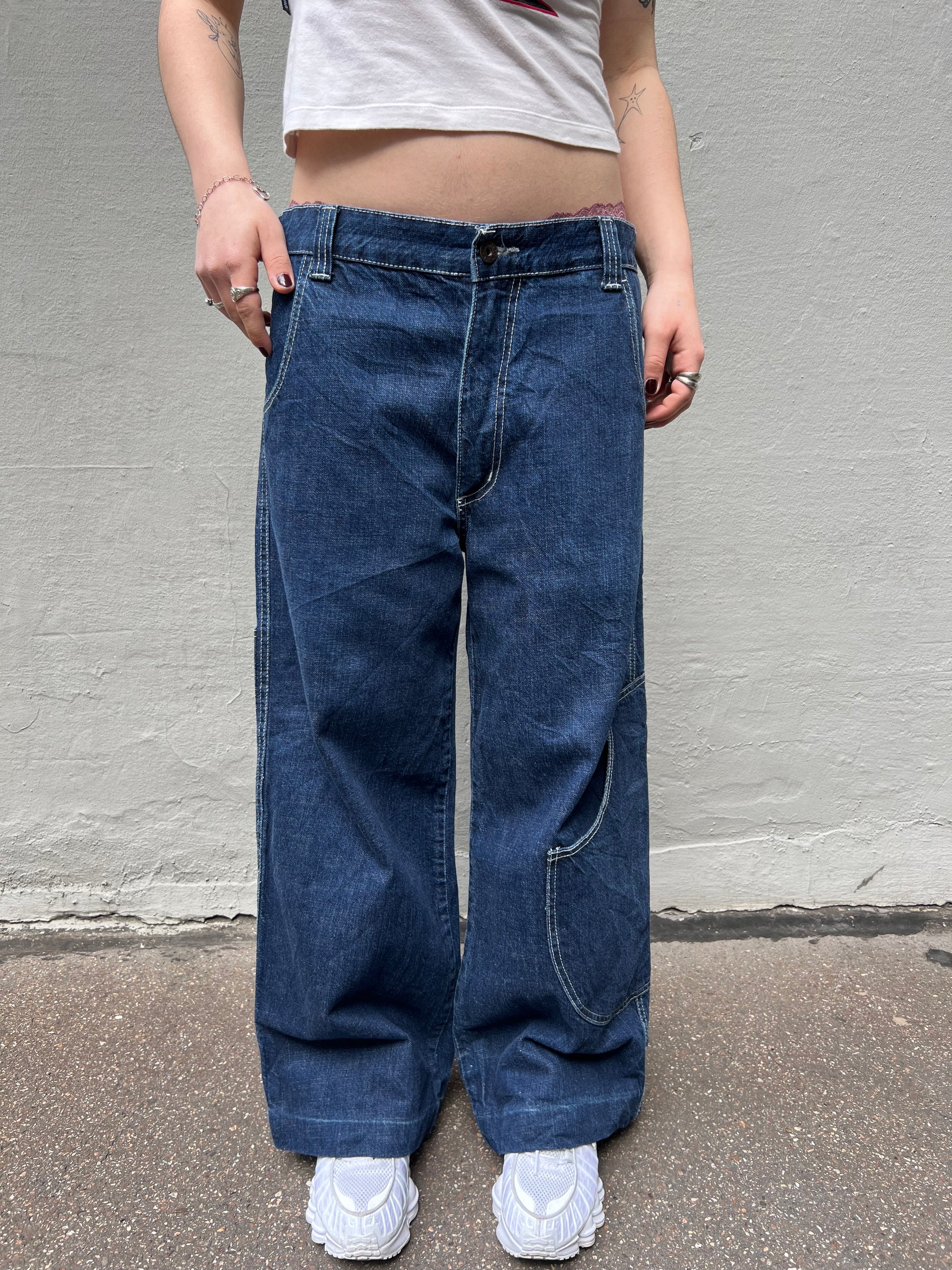 Vintage Picowear Baggy Denim Pants M/L