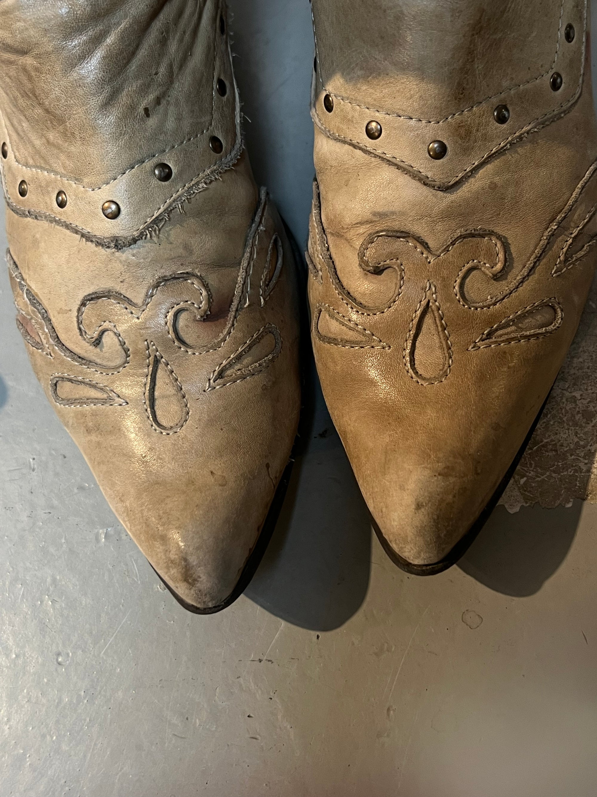 Vintage Cavalli Cowboy Boots 39