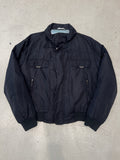 Vintage Trussardi Black Bomber Jacket (XL)