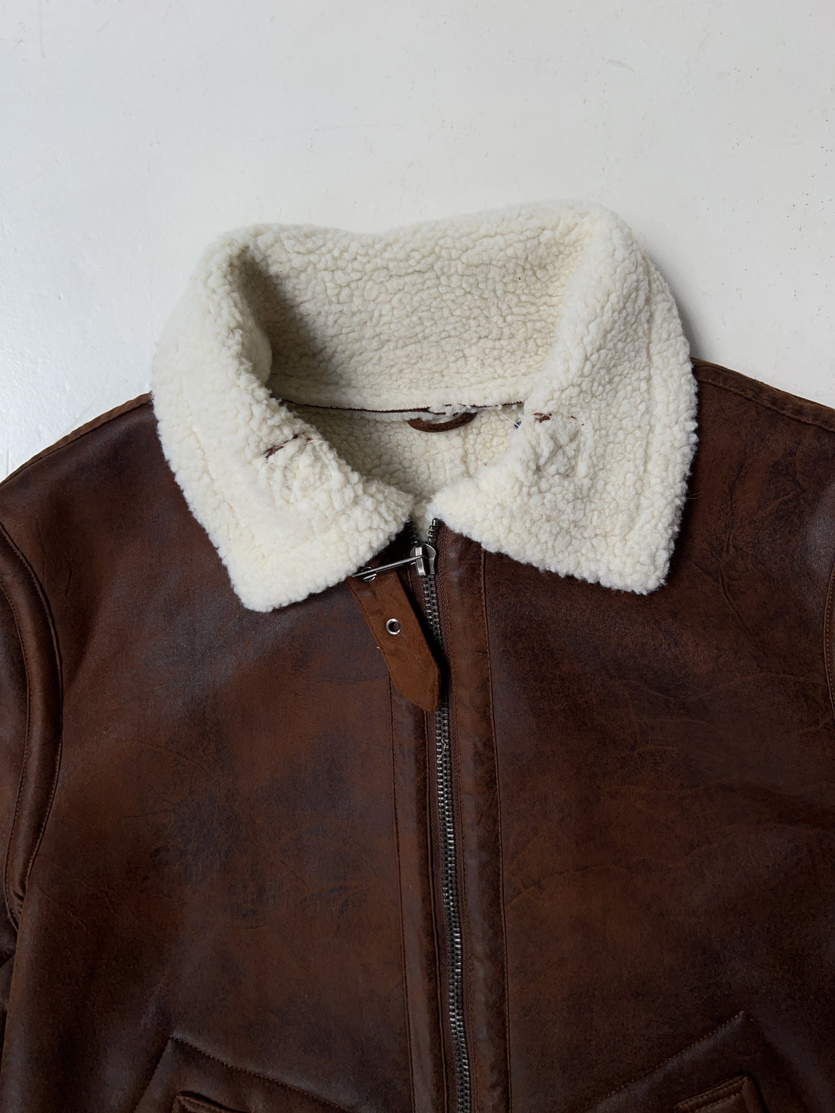 Vintage Warren Webber Faux Leather Jacket (XL)