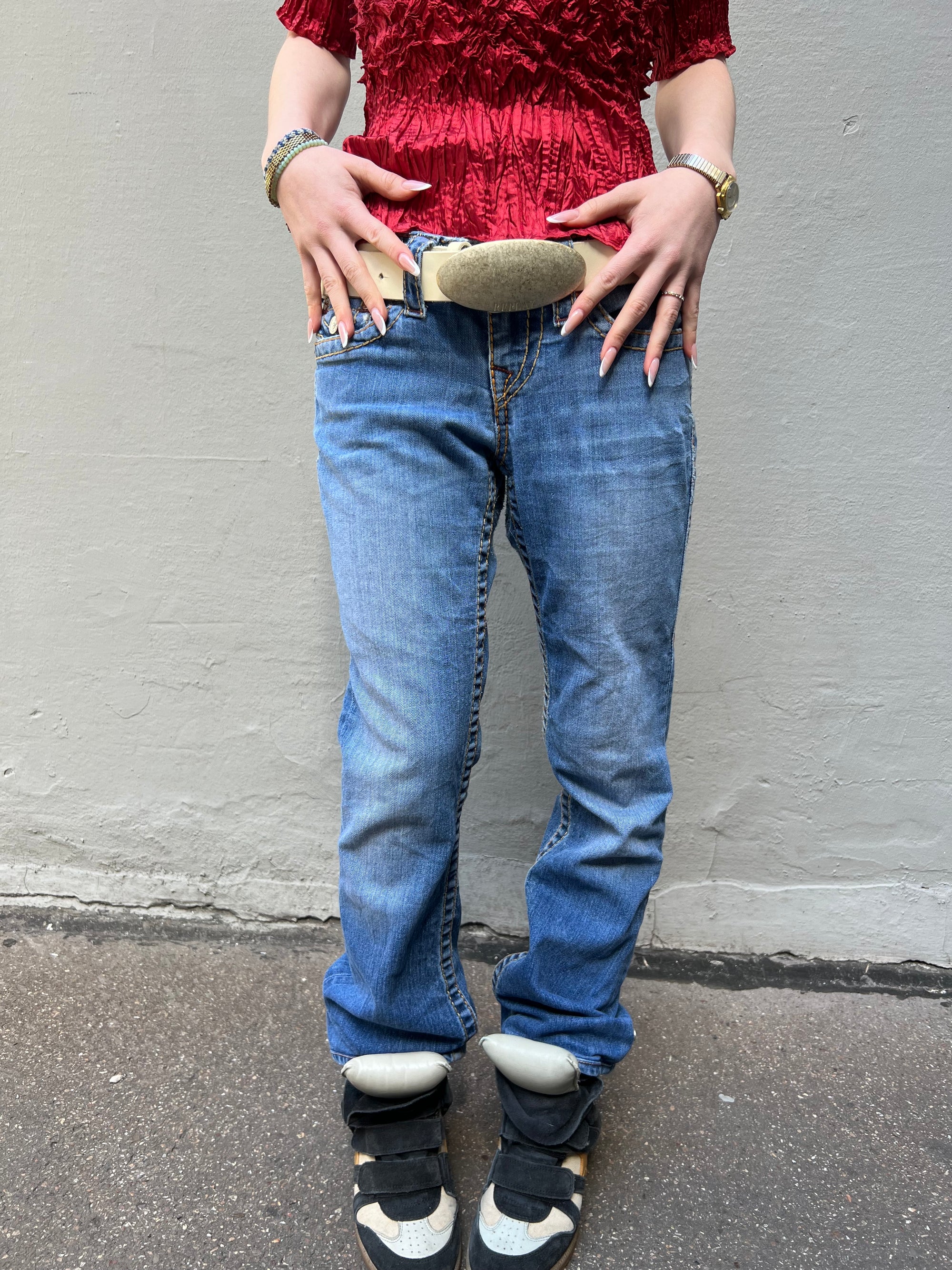 Vintage True Religion Flared Denim XS/XXS