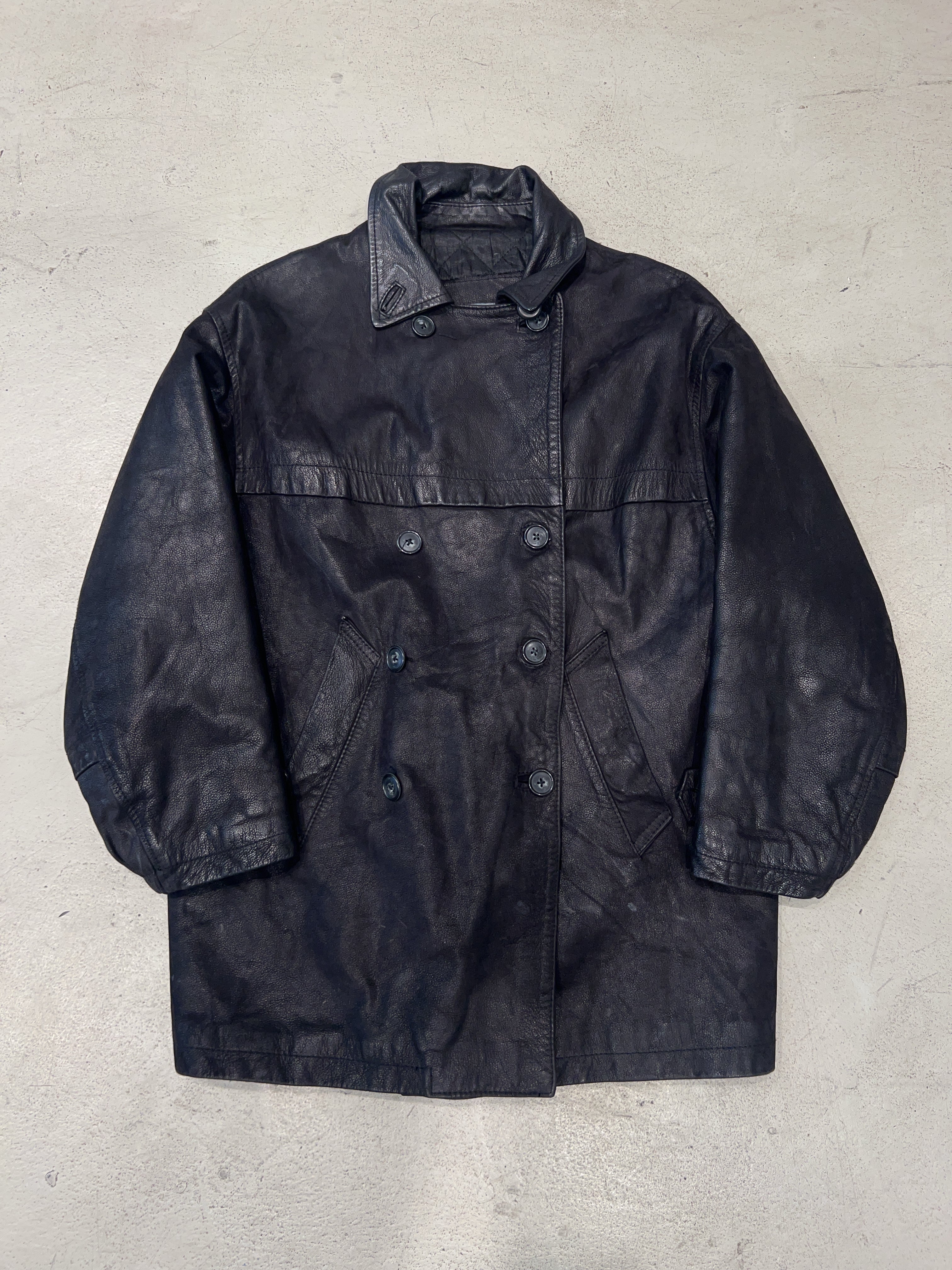 Vintage Sitelli Leder Jacke (XL)