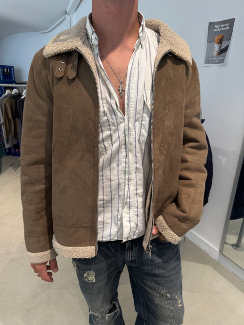 Vintage Clayton Jacke für Herren. Y2K Second Hand 2000s Fashion.