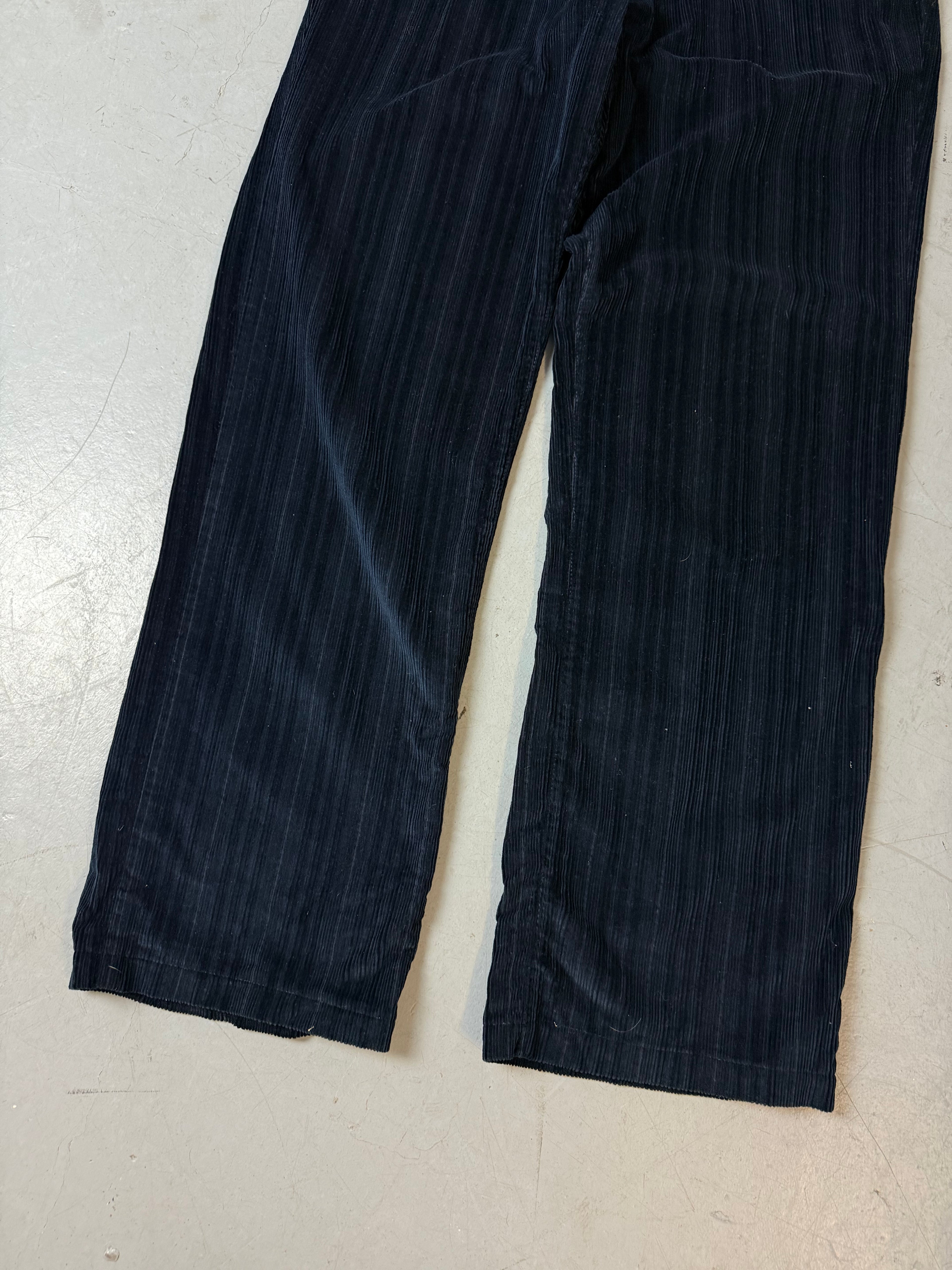 Vintage Dolce&Gabbana Black Cord Pants L