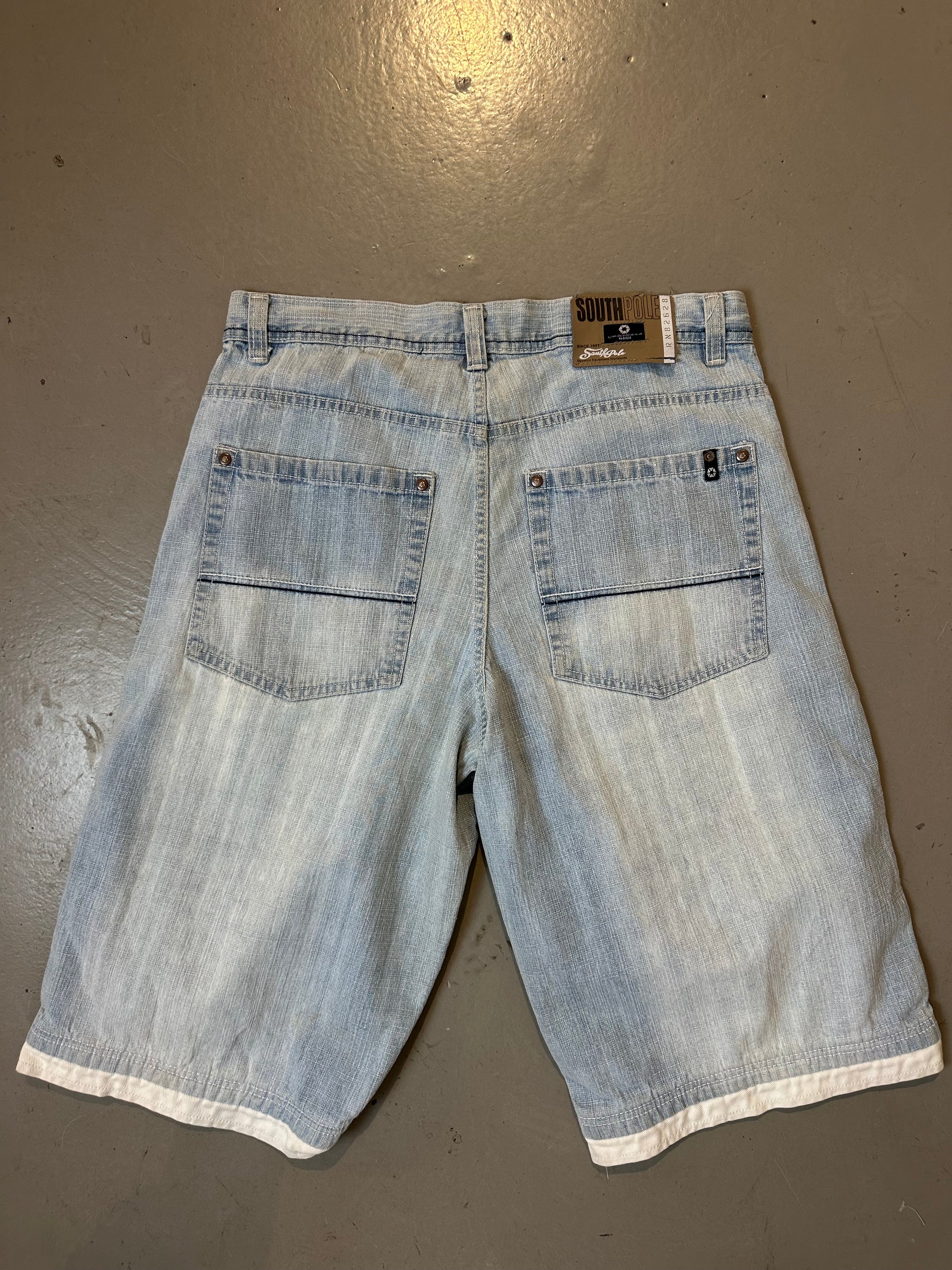 Vintage Light Blue Southpole Jorts M/L
