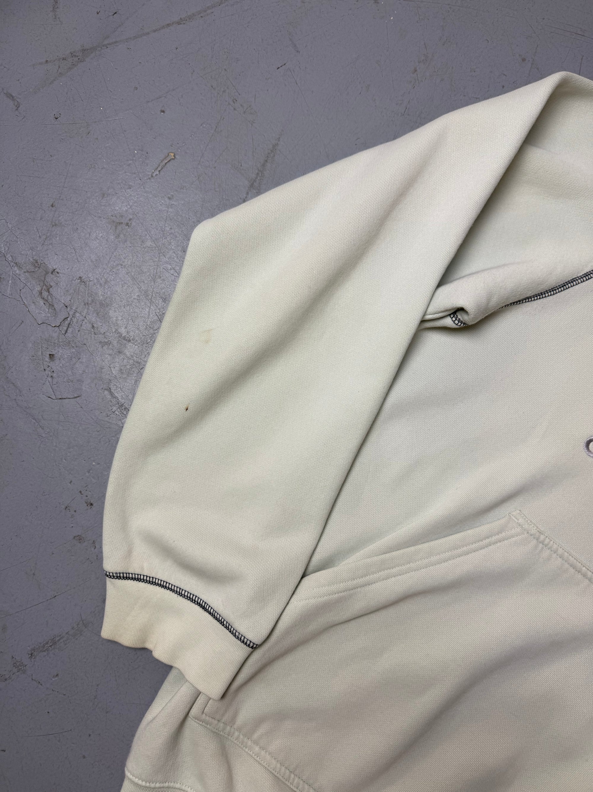 Vintage Adidas AAC Cream Hoodie XL