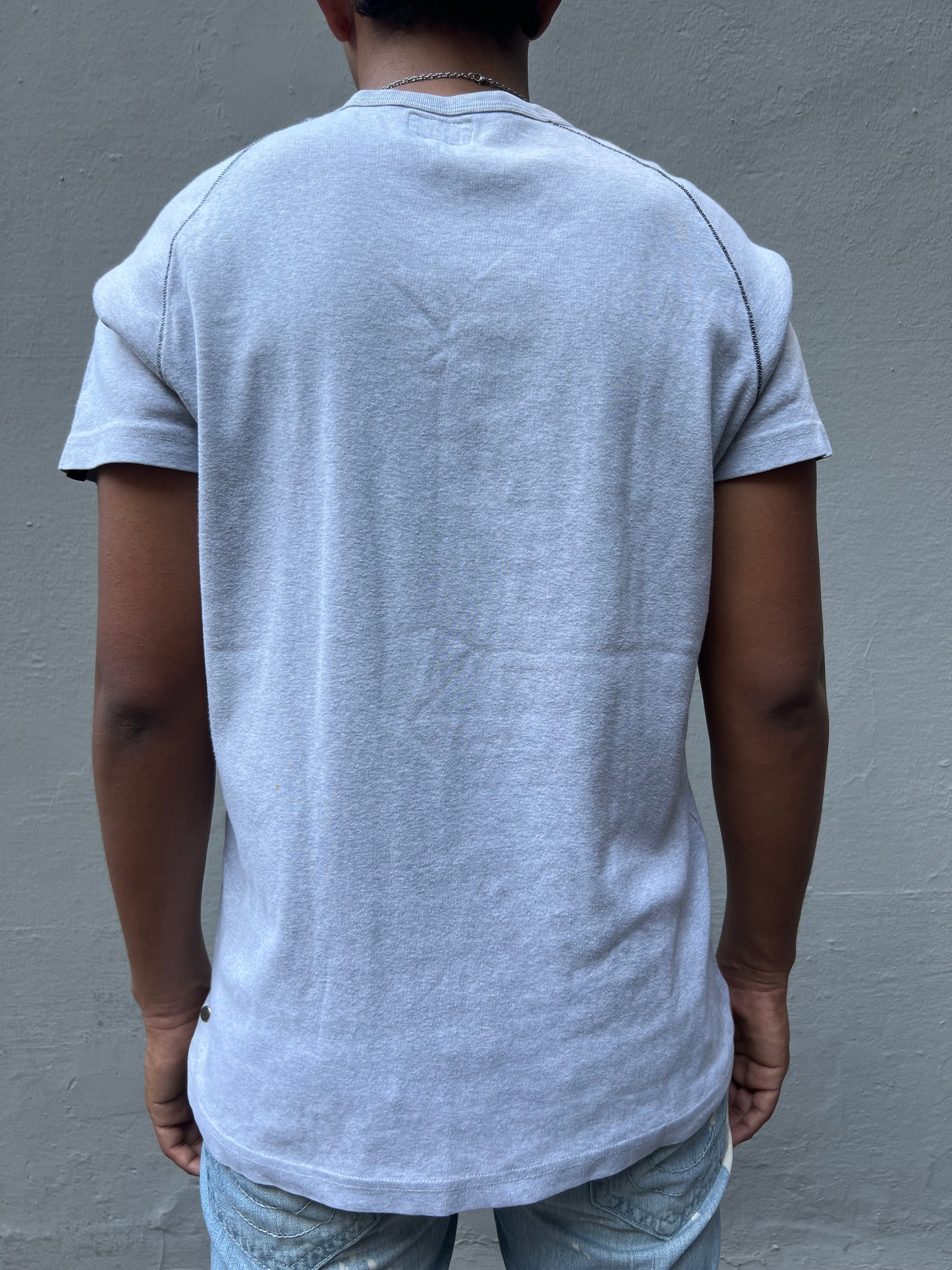 Vintage Grey Printed Energie Tee XL/XXL