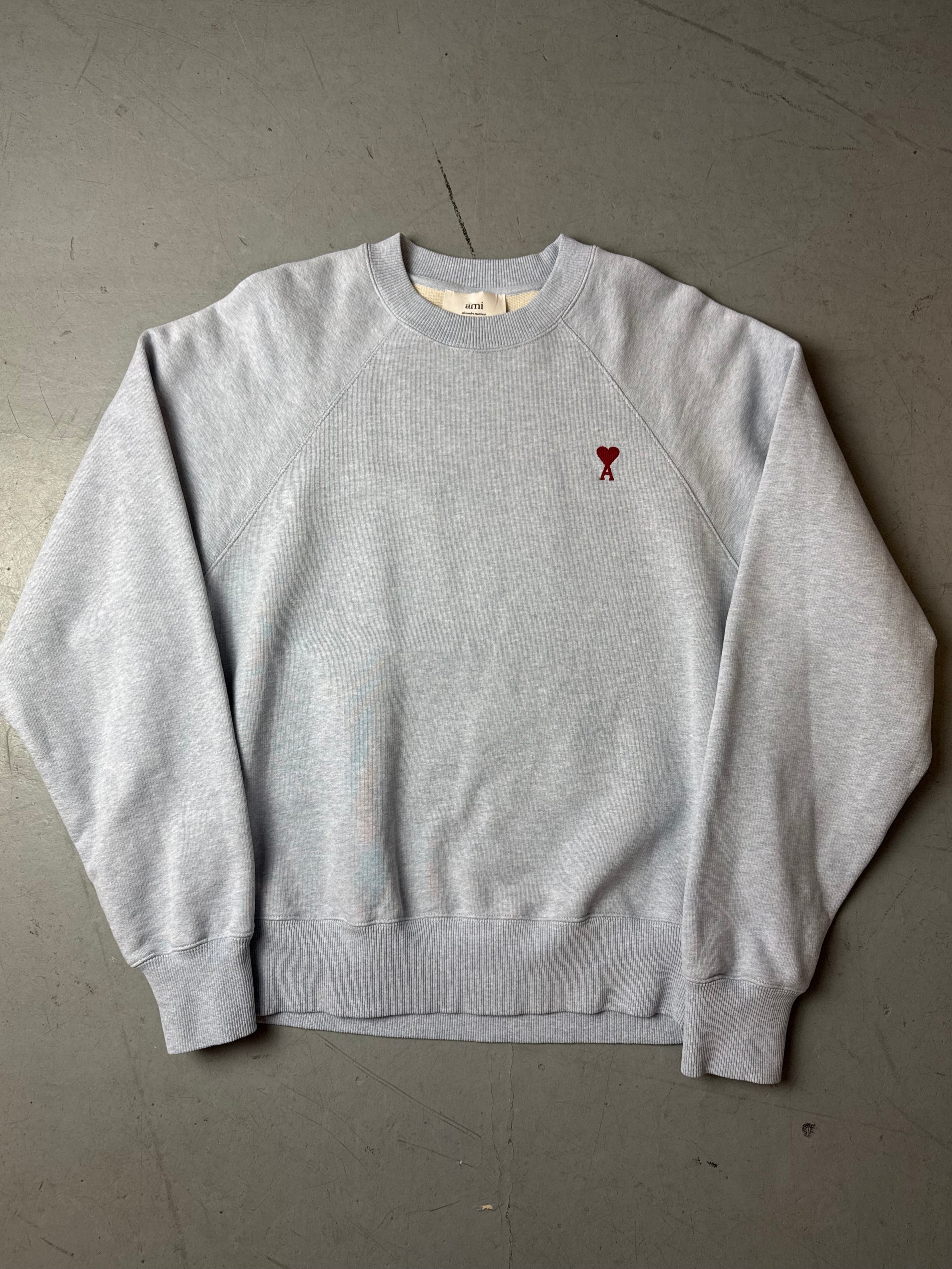 Vintage ami Babyblue Crewneck Sweater L