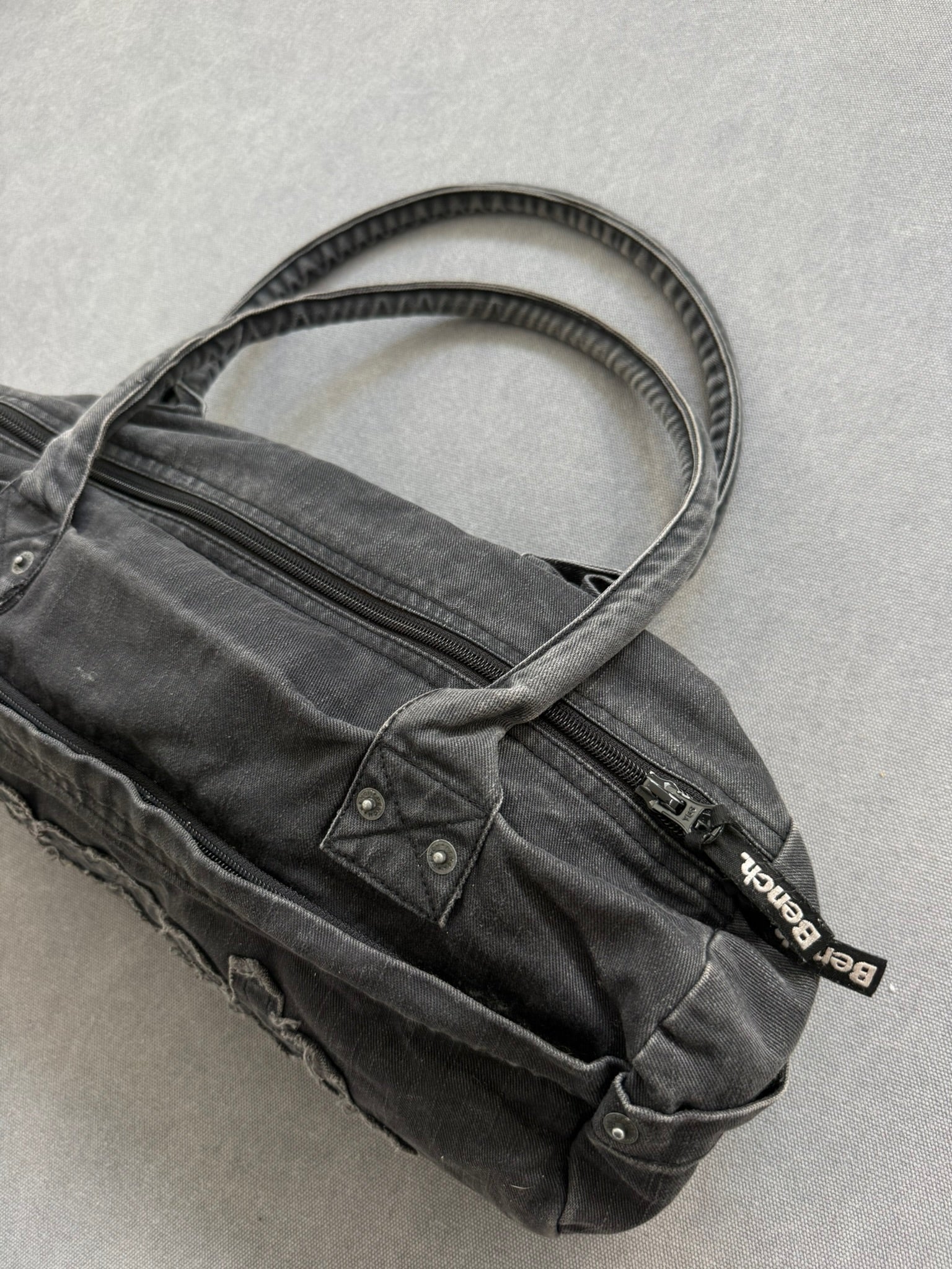 Bench Y2K Denim Bag Grey