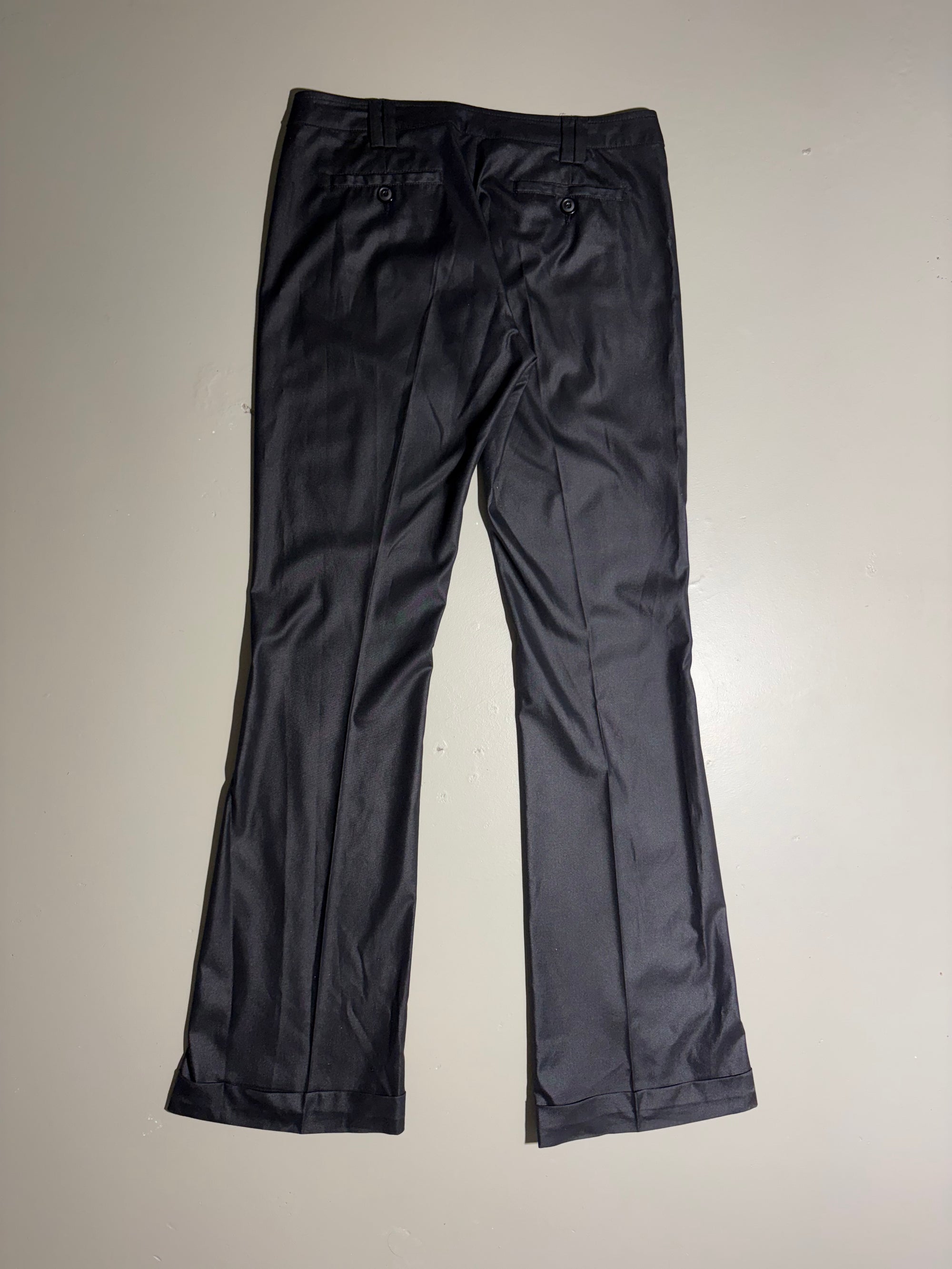 Vintage Black Cavalli Suit Pants M/L
