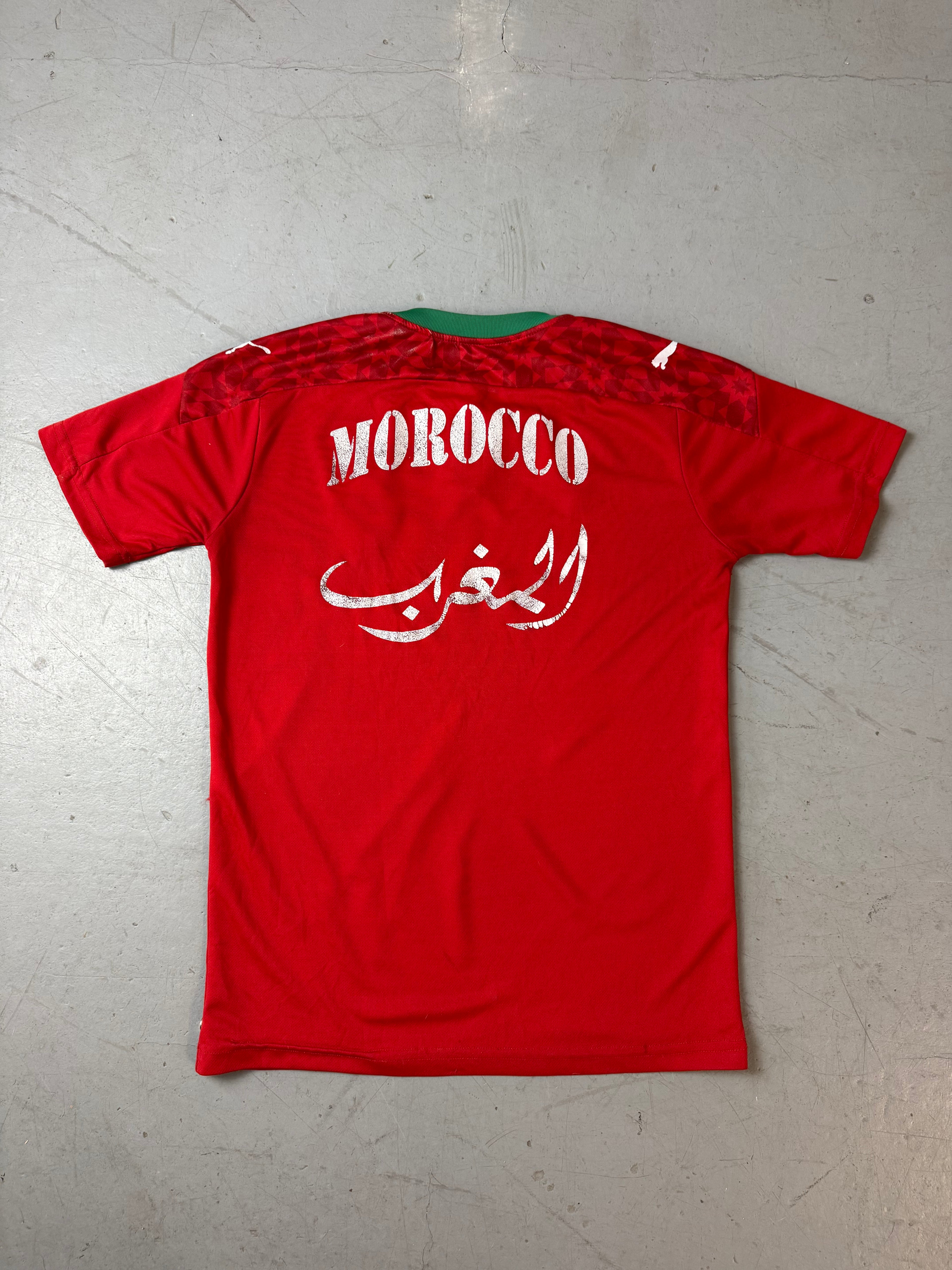 Vintage Puma Morocco National Team Jersey L
